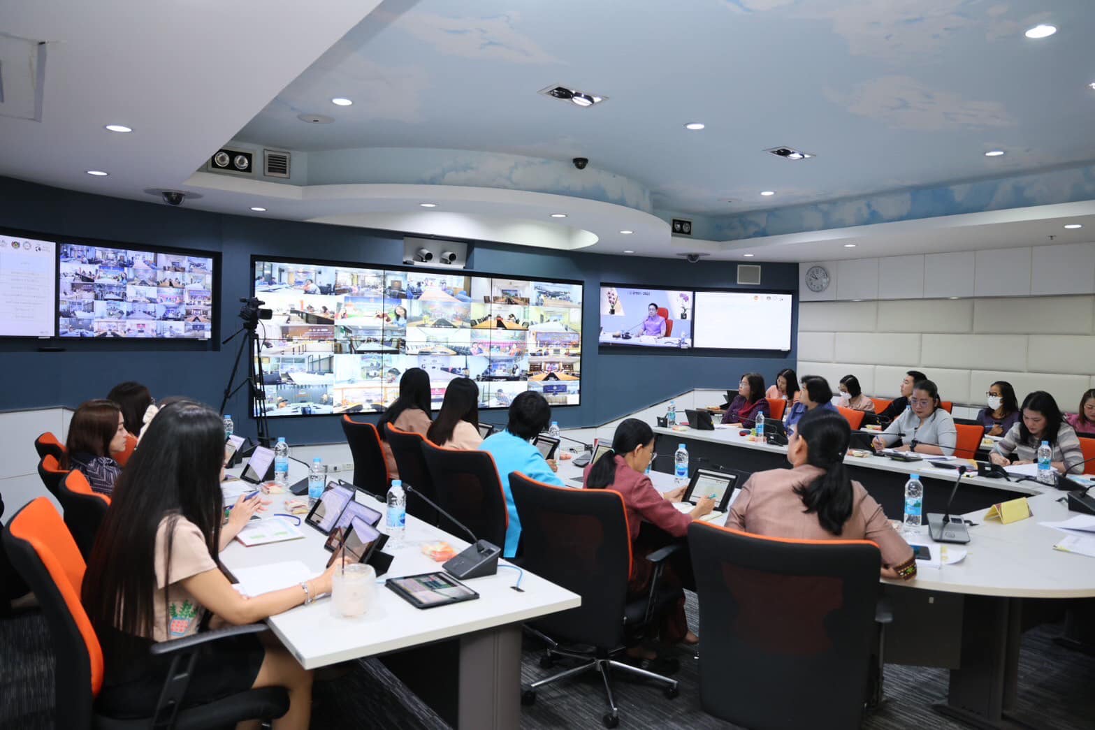 พช.หนองคาย ร่วมประชุมคณะกรรมการติดตามเร่งรัดการใช้จ่ายงบประมาณรายจ่าย ประจำปีงบประมาณ พ.ศ. 2568 ของกรมการพัฒนาชุมชน ครั้งที่ 4/2568 ผ่านระบบวีดิทัศน์ทางไกล (video conference)