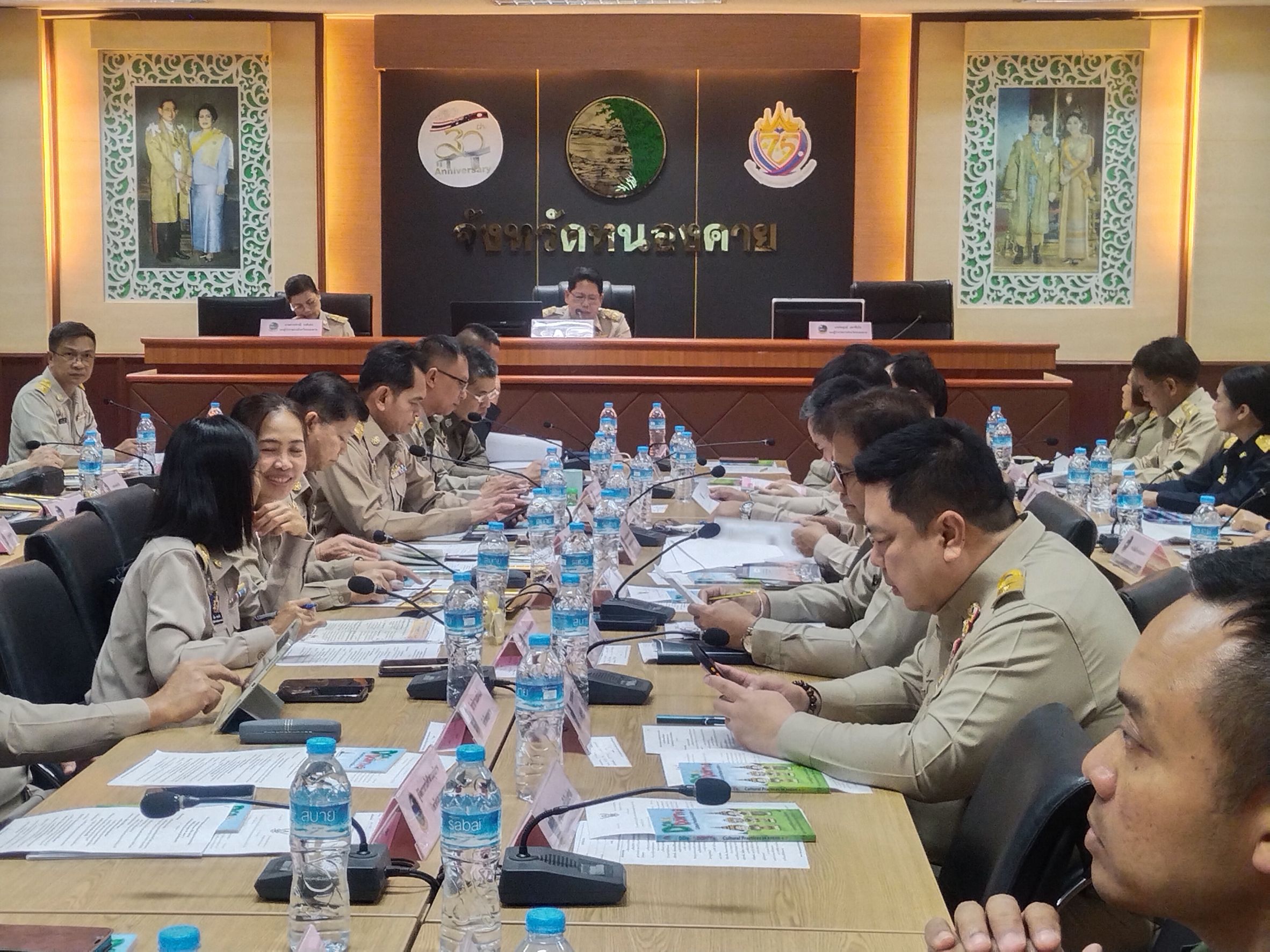 พช.หนองคาย ร่วมการประชุมคณะกรมการจังหวัดและหัวหน้าส่วนราชการประจำจังหวัด ครั้งที่ 3/2568