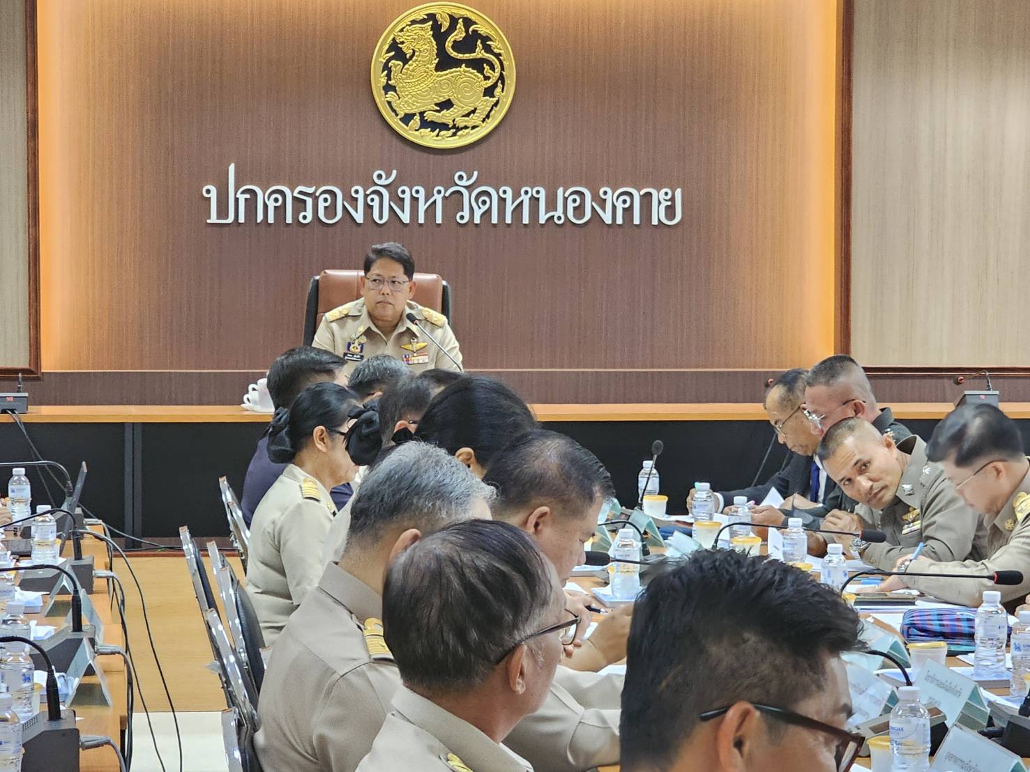 พช.หนองคาย ร่วมประชุมคณะกรรมการบริหารงานจังหวัดแบบบูรณาการจังหวัดหนองคาย (ก.บ.จ.นค.) ครั้งที่ 2/2568