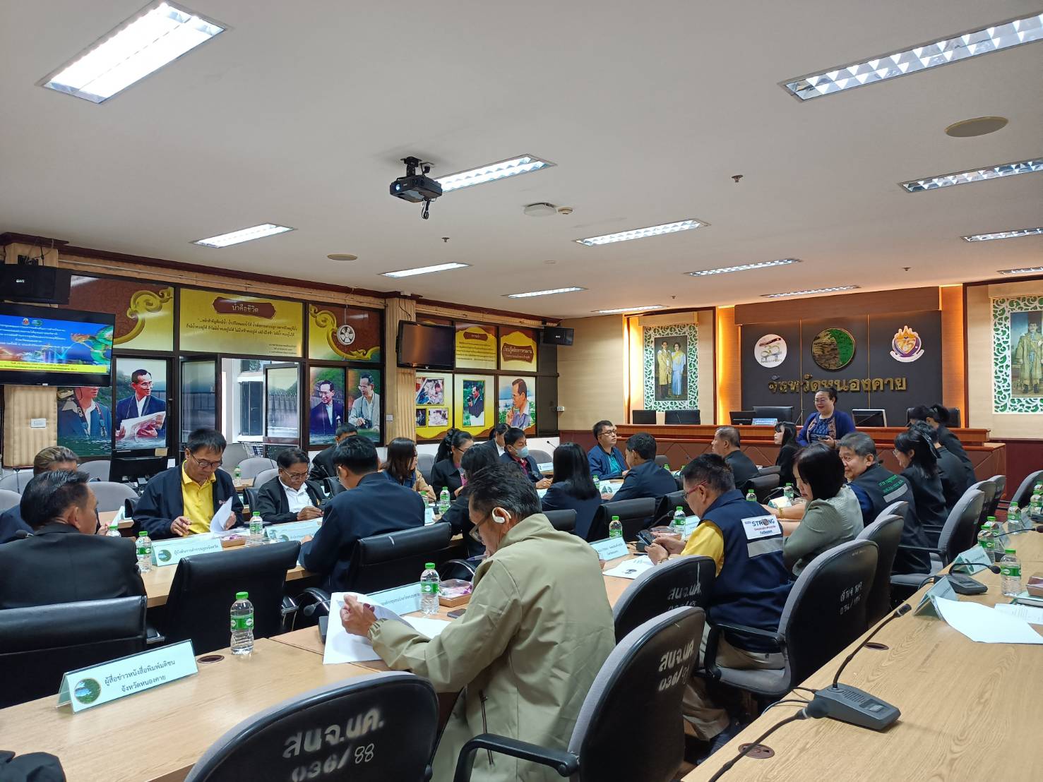 พช.หนองคาย เข้าร่วมประชุมคณะกรรมการผลักดันการดำเนินงานตามแผนแม่บทภายใต้ยุทธศาสตร์ชาติ ประเด็นการต่อต้านการทุจริตและประพฤติมิชอบ จังหวัดหนองคาย ครั้งที่ 1 ประจำปี 2568