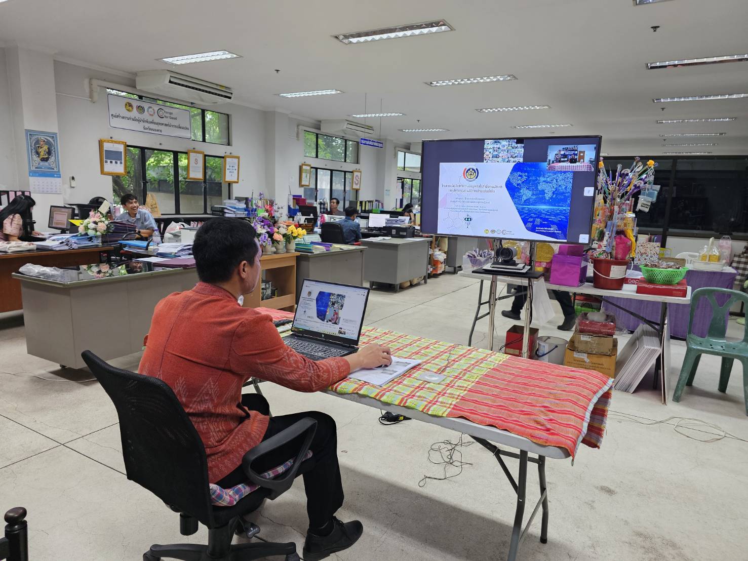 พช.หนองคาย ร่วมการฝึกอบรมโครงการเพิ่มประสิทธิภาพข้อมูลเชิงพื้นที่เพื่อการพัฒนาการบริหารคุณภาพชีวิตคนไทยอย่างยั่งยืน