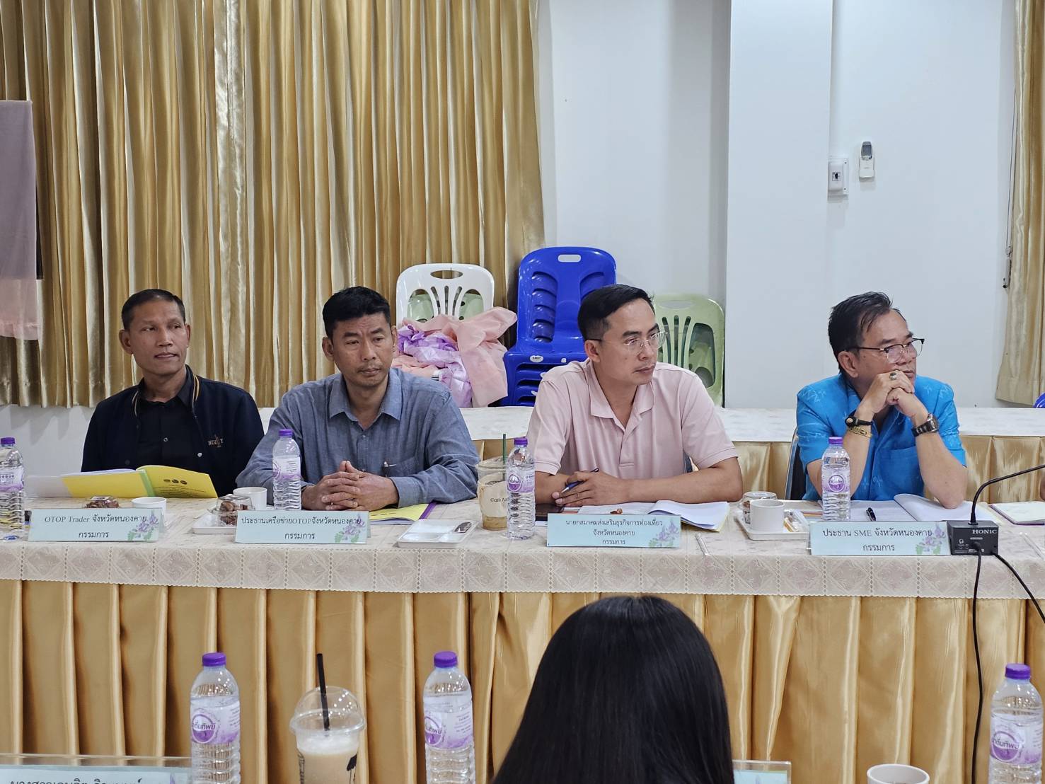 จังหวัดหนองคาย ดำเนินการประชุมคณะกรรมการขับเคลื่อนศูนย์แสดงและจำหน่ายผลิตภัณฑ์ OTOP จังหวัดหนองคาย ครั้งที่ 1/2568