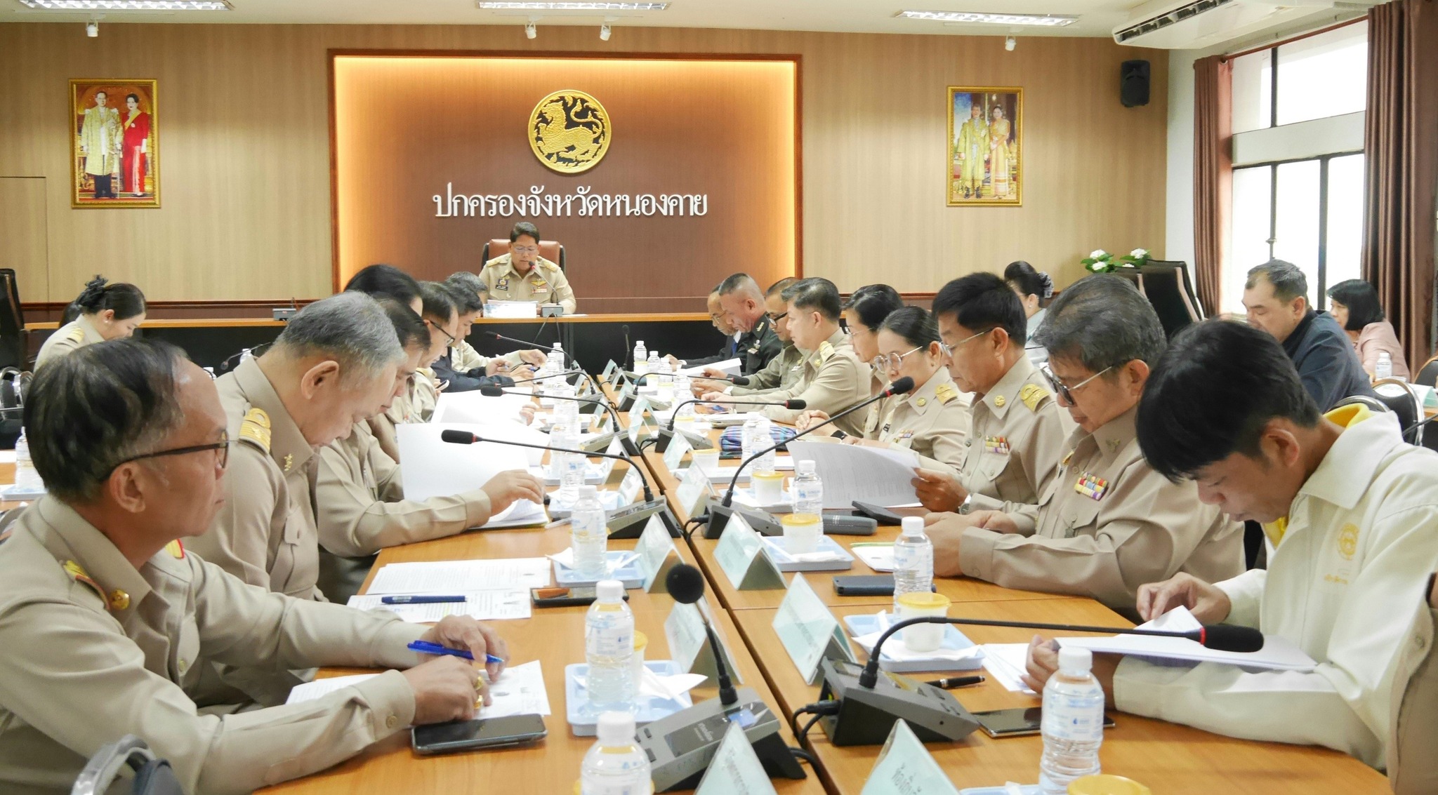 พช.หนองคาย ร่วมประชุมคณะกรรมการบริหารงานจังหวัดแบบบูรณาการจังหวัดหนองคาย (ก.บ.จ.นค.) ครั้งที่ 2/2568