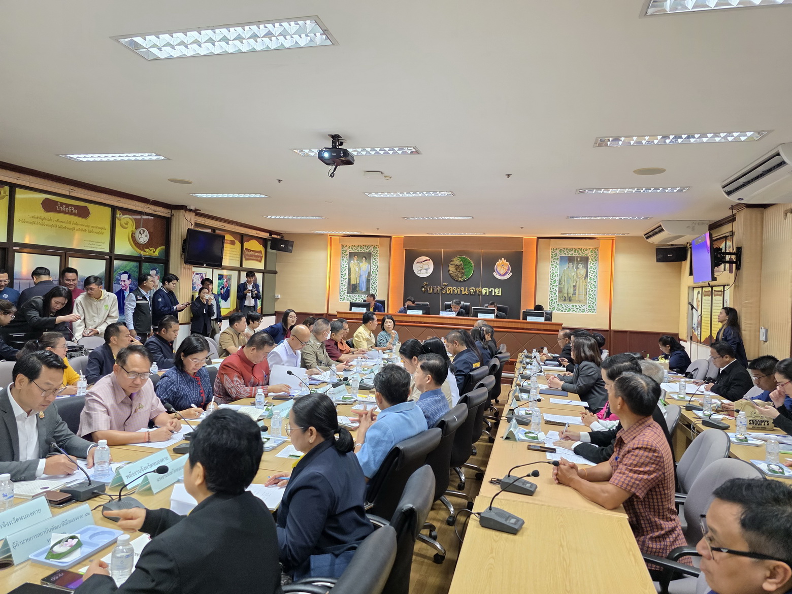 พช.หนองคาย ร่วมประชุมการตรวจราชการตามแผนการตรวจราชการแบบบูรณาการ ของคณะผู้ตรวจราชการ เขตตรวจราชการที่ 10 ประจำปีงบประมาณ พ.ศ. 2568 รอบที่ 1