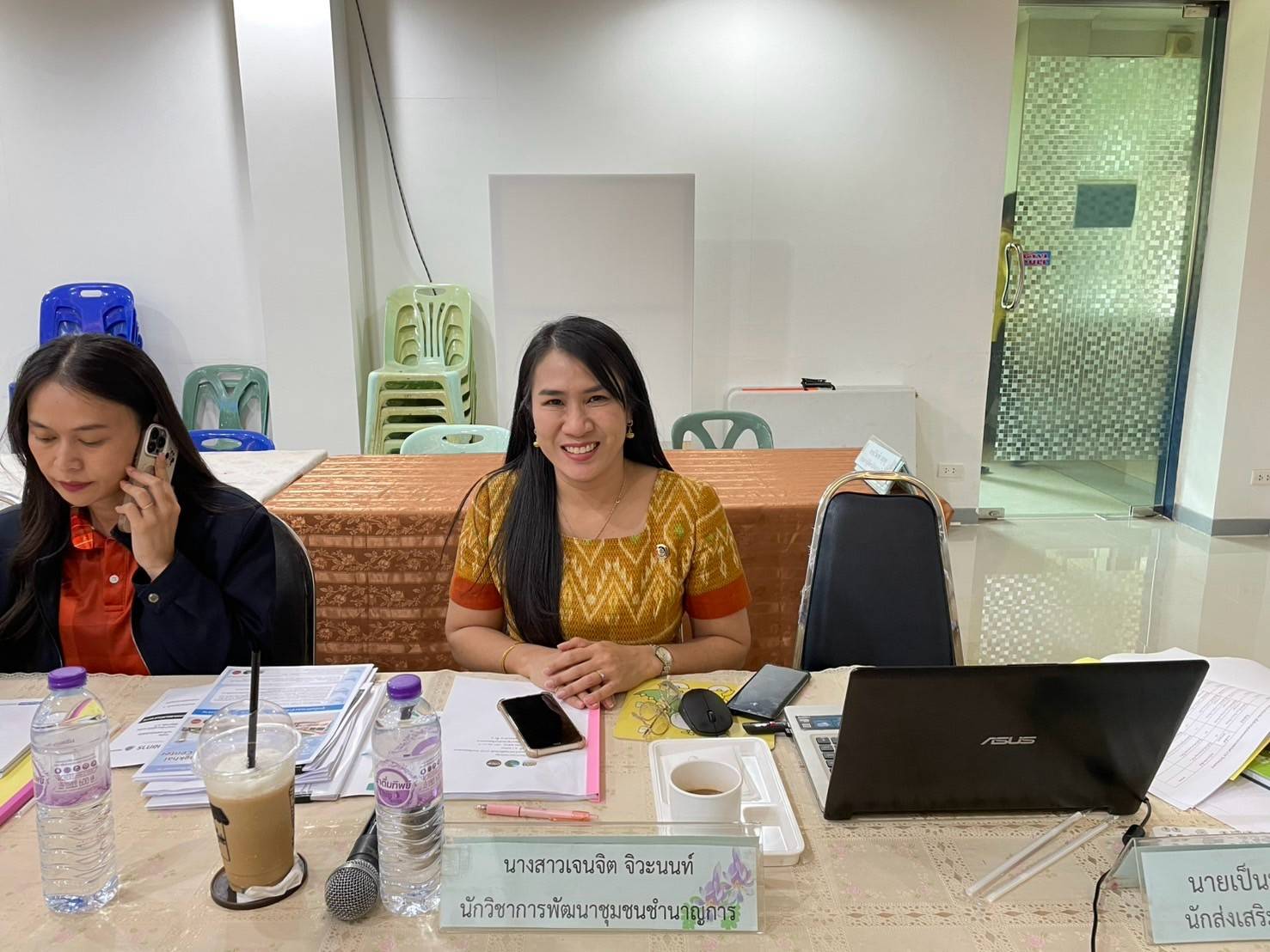 จังหวัดหนองคาย ดำเนินการประชุมคณะกรรมการขับเคลื่อนศูนย์แสดงและจำหน่ายผลิตภัณฑ์ OTOP จังหวัดหนองคาย ครั้งที่ 1/2568