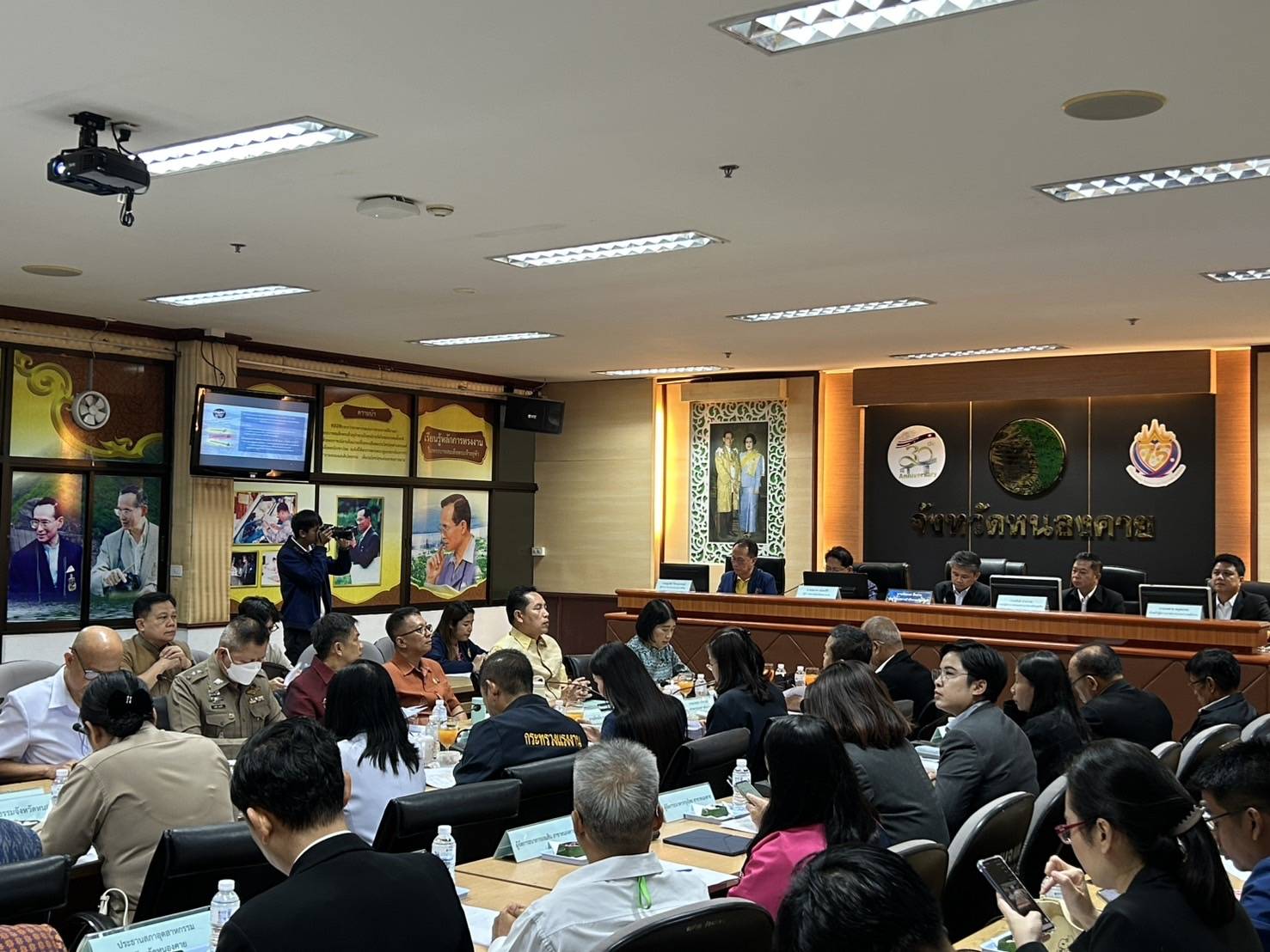 พช.หนองคาย ร่วมประชุมการตรวจราชการตามแผนการตรวจราชการแบบบูรณาการ ของคณะผู้ตรวจราชการ เขตตรวจราชการที่ 10 ประจำปีงบประมาณ พ.ศ. 2568 รอบที่ 1