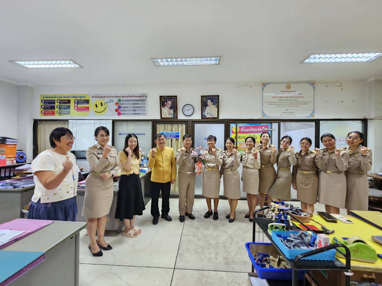 พช.หนองคาย ต้อนรับข้าราชการที่ได้รับคำสั่งบรรจุและแต่งตั้งผู้สอบแข่งขันได้ ให้ดำรงตำแหน่งนักวิชาการพัฒนาชุมชนปฏิบัติการ