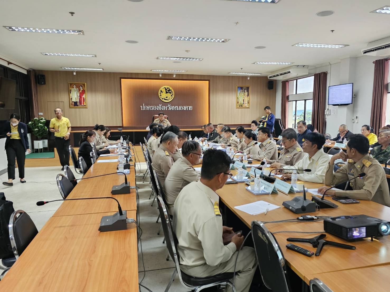 พช.หนองคาย ร่วมประชุมคณะกรรมการบริหารงานจังหวัดแบบบูรณาการจังหวัดหนองคาย (ก.บ.จ.นค.) ครั้งที่ 2/2568