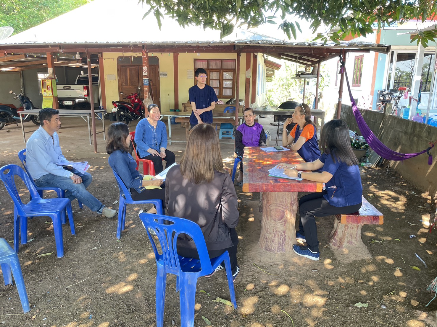 กองทุนฯ สตรี หนองคาย ลงพื้นที่ประเมินกลั่นกรองโครงการเงินทุนหมุนเวียน อำเภอเฝ้าไร่และอำเภอรัตนวาปี