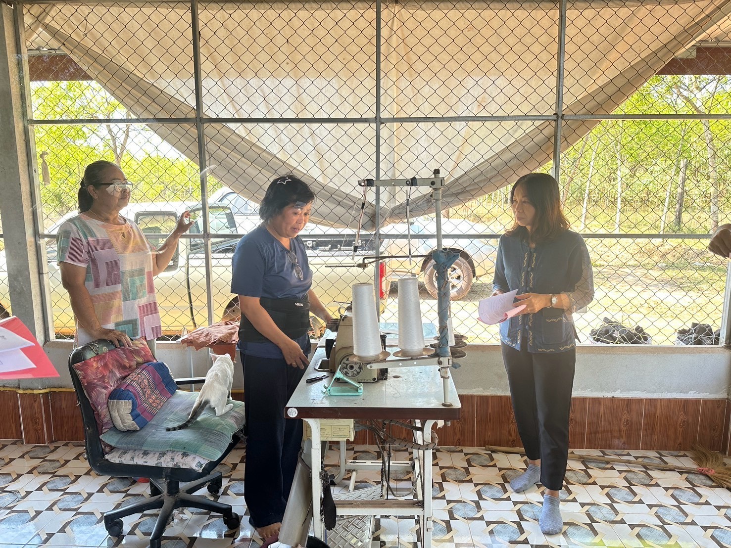 กองทุนฯ สตรี หนองคาย ลงพื้นที่ประเมินกลั่นกรองโครงการเงินทุนหมุนเวียน อำเภอเฝ้าไร่และอำเภอรัตนวาปี