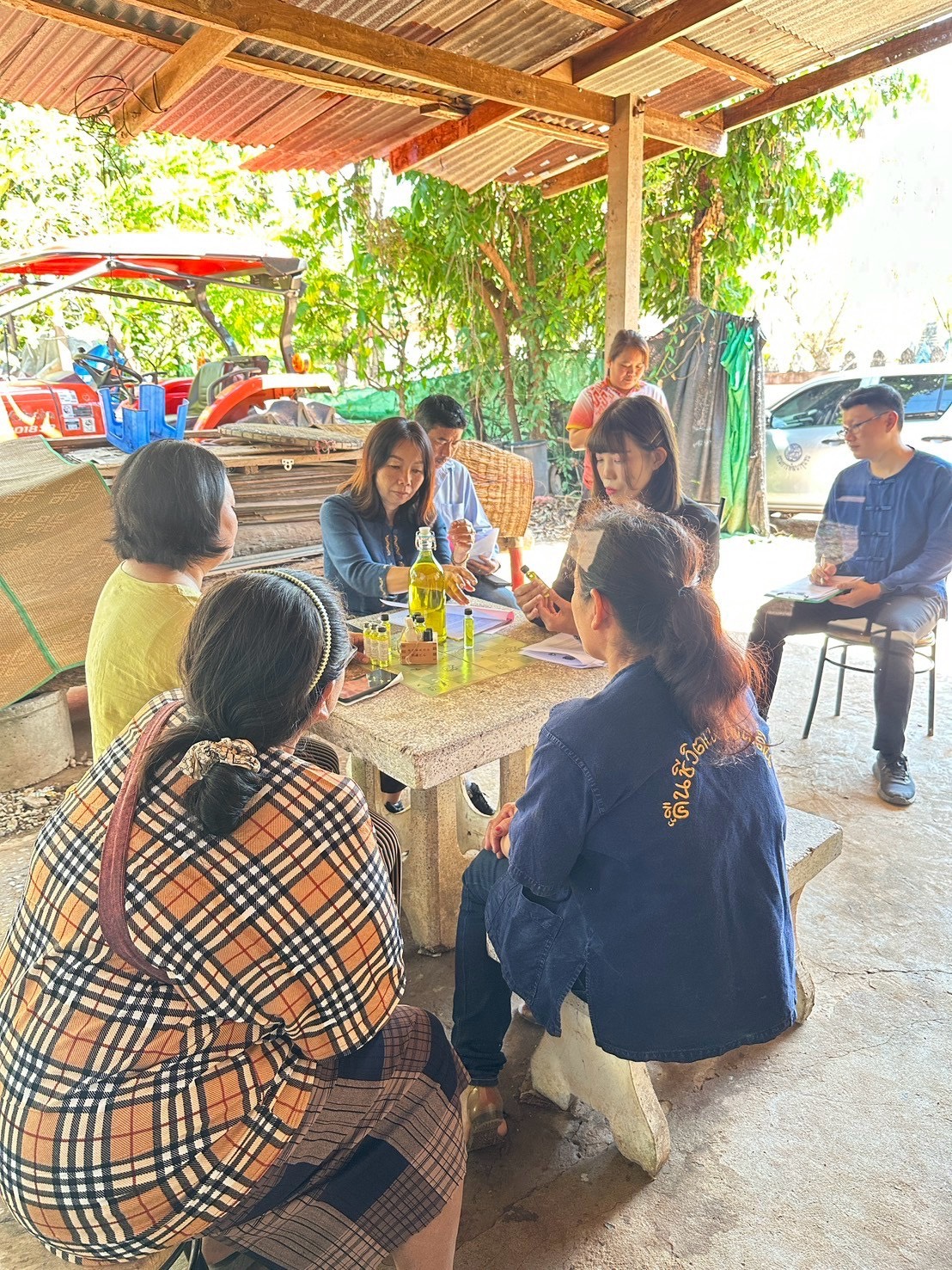 กองทุนฯ สตรี หนองคาย ลงพื้นที่ประเมินกลั่นกรองโครงการเงินทุนหมุนเวียน อำเภอเฝ้าไร่และอำเภอรัตนวาปี