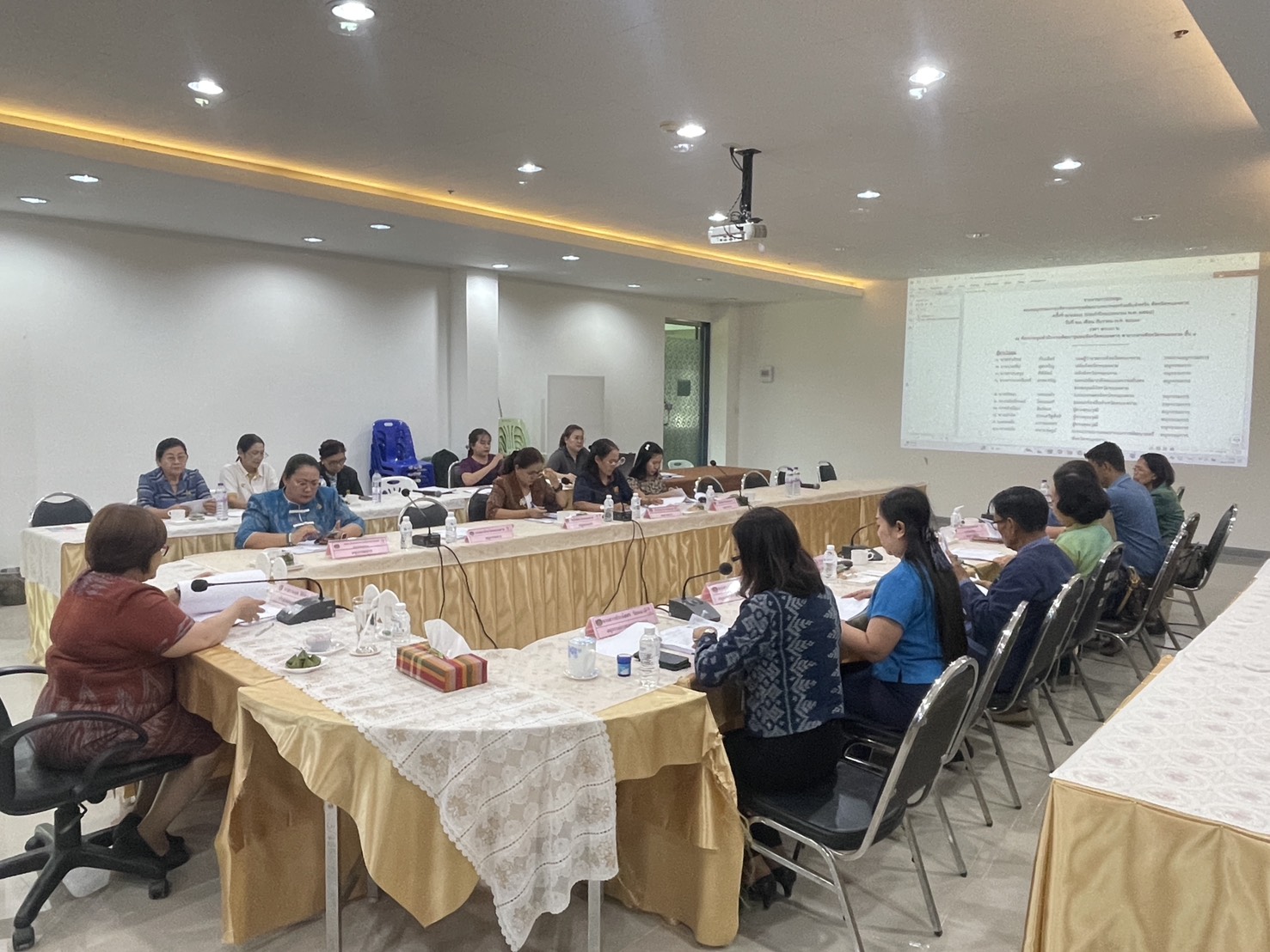 พช.หนองคาย ประชุมคณะอนุกรรมการบริหารกองทุนพัฒนาบทบาทสตรีระดับจังหวัด ครั้งที่ 3/2568