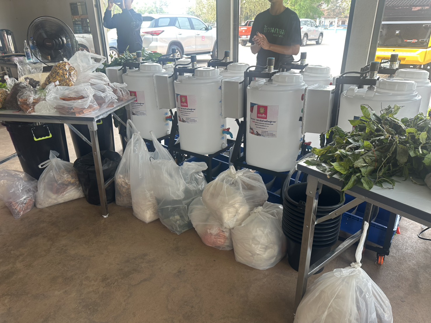 พช.หนองคาย ร่วมเป็นเกียรติในพิธีเปิดกิจกรรมอบรมให้ความรู้แก่ผู้ประกอบการผ้าทอ