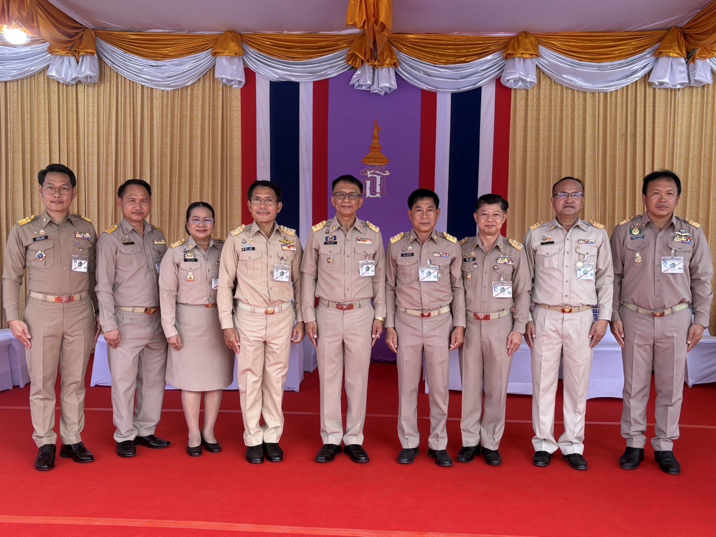 พช.หนองคาย ร่วมเฝ้าฯรับเสด็จ สมเด็จพระกนิษฐาธิราชเจ้า กรมสมเด็จพระเทพรัตนราชสุดาฯ สยามบรมราชกุมารี เสด็จพระราชดำเนินทรงเปิด ห้องสมุดประชาชน “เฉลิมราชกุมารี” จังหวัดหนองคาย