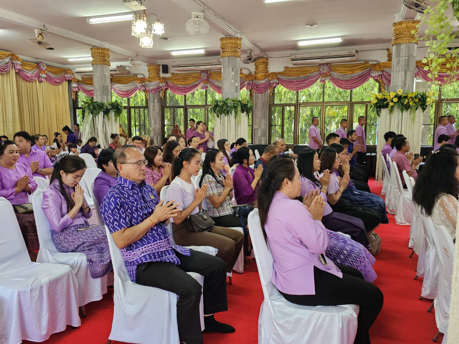 จังหวัดหนองคาย จัดพิธีทอดผ้าป่าสมทบกองทุนพัฒนาเด็กชนบทในพระราชูปถัมภ์ สมเด็จพระเทพรัตนราชสุดาฯ สยามบรมราชกุมารี ประจำปี 2568