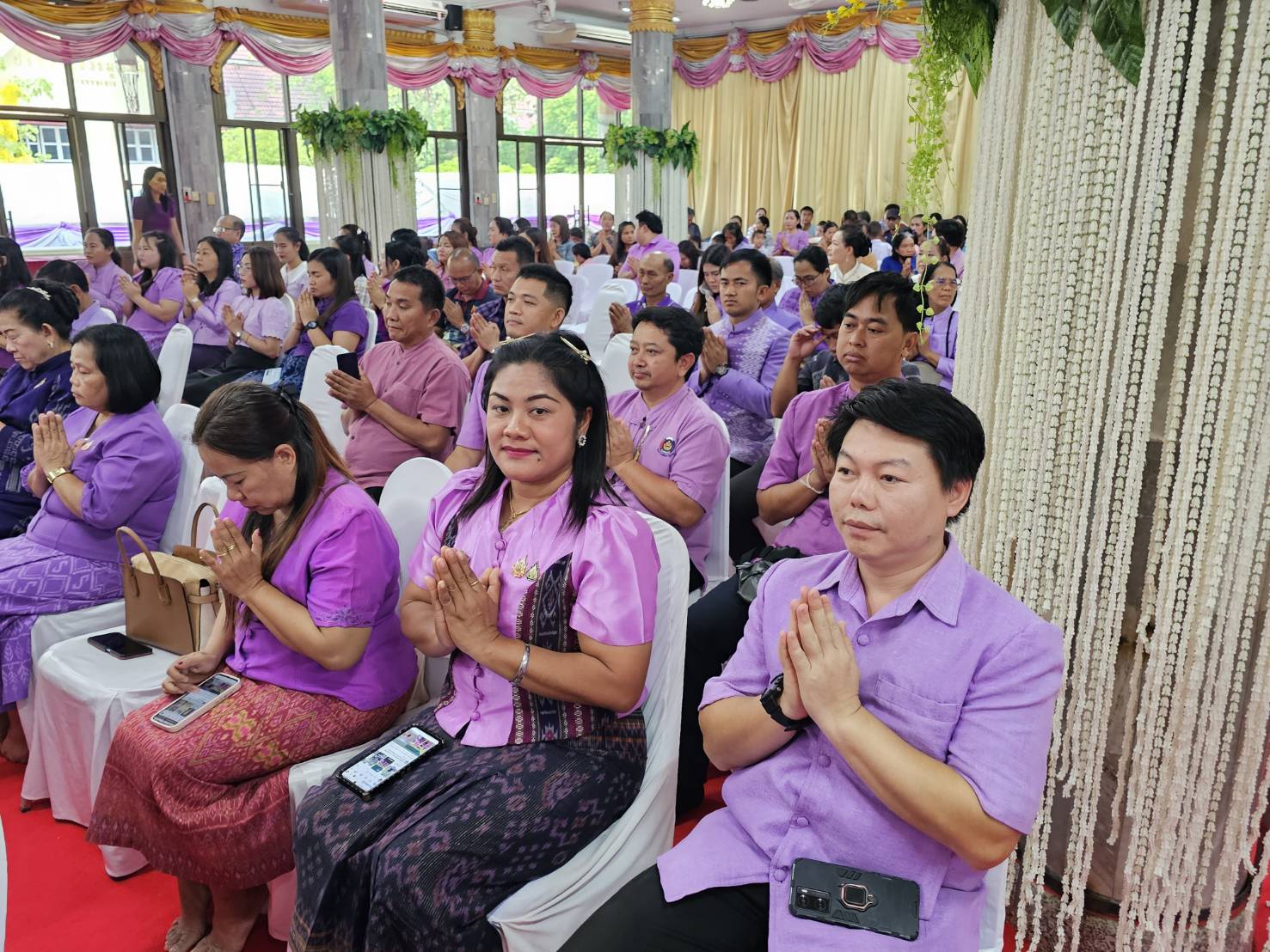 จังหวัดหนองคาย จัดพิธีทอดผ้าป่าสมทบกองทุนพัฒนาเด็กชนบทในพระราชูปถัมภ์ สมเด็จพระเทพรัตนราชสุดาฯ สยามบรมราชกุมารี ประจำปี 2568