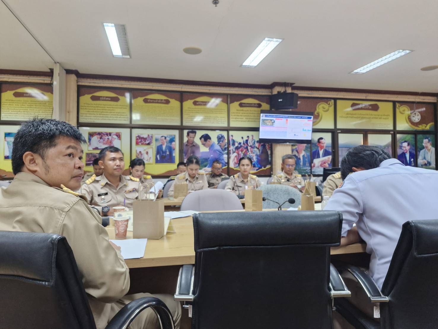 พช.หนองคาย ร่วมประชุมคณะกรรมการศูนย์อำนวยการป้องกันและปราบปรามยาเสพติดจังหวัดหนองคาย ครั้งที่ 4/2568