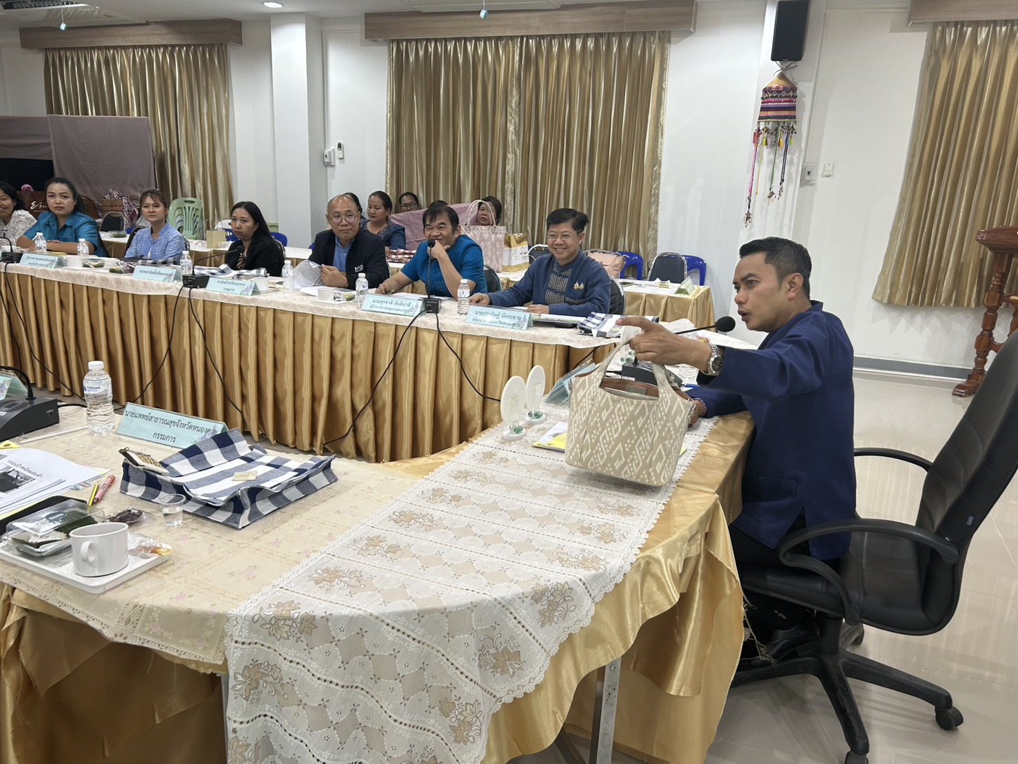 จังหวัดหนองคาย จัดประชุมคัดสรรสุดยอดผลิตภัณฑ์ OTOP เด่น ของจังหวัด (Provincial Star OTOP : PSO) ประจำปี 2568