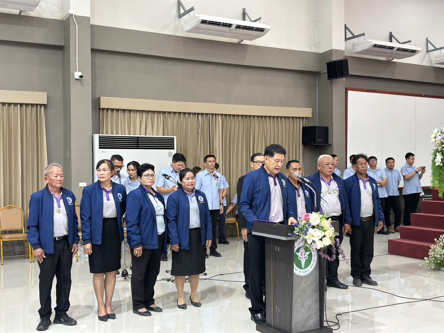 พช.หนองคาย ร่วมพิธีเปิดงานวันอาสาสมัครสาธารณสุขแห่งชาติ จังหวัดหนองคาย ประจำปี 2568