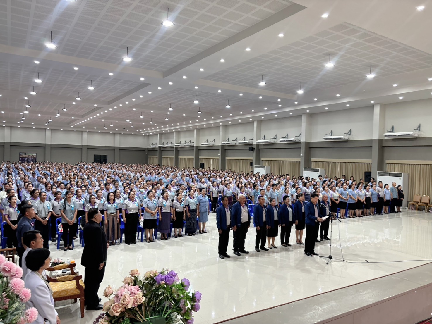 พช.หนองคาย ร่วมพิธีเปิดงานวันอาสาสมัครสาธารณสุขแห่งชาติ จังหวัดหนองคาย ประจำปี 2568