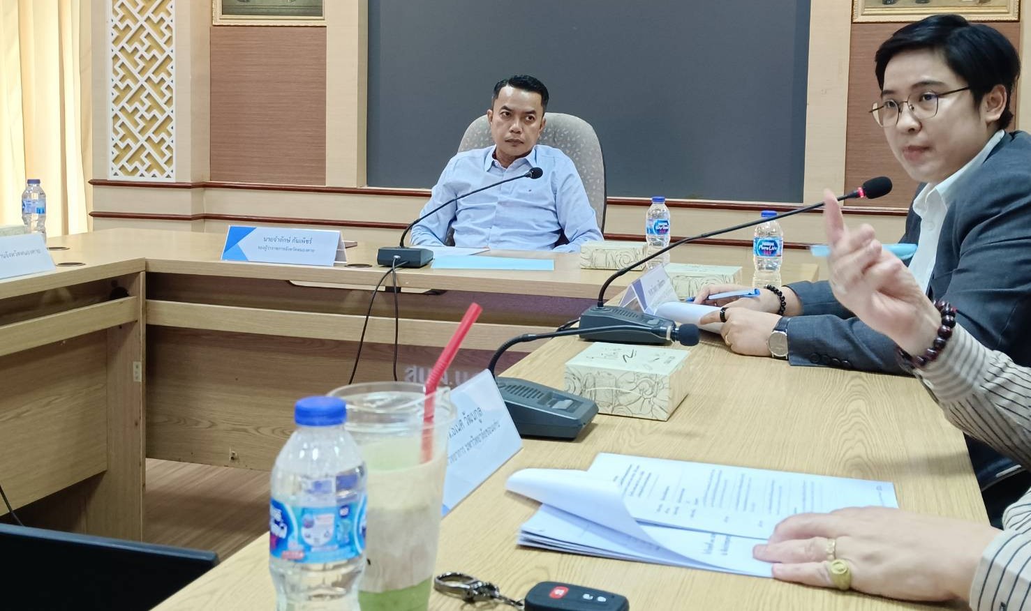 พช.หนองคาย ร่วมการประชุมคณะทำงานขับเคลื่อนศูนย์พาณิชย์อิเล็กทรอนิกส์ข้ามพรมแดนของจังหวัดหนองคาย ครั้งที่ 1/ 2568