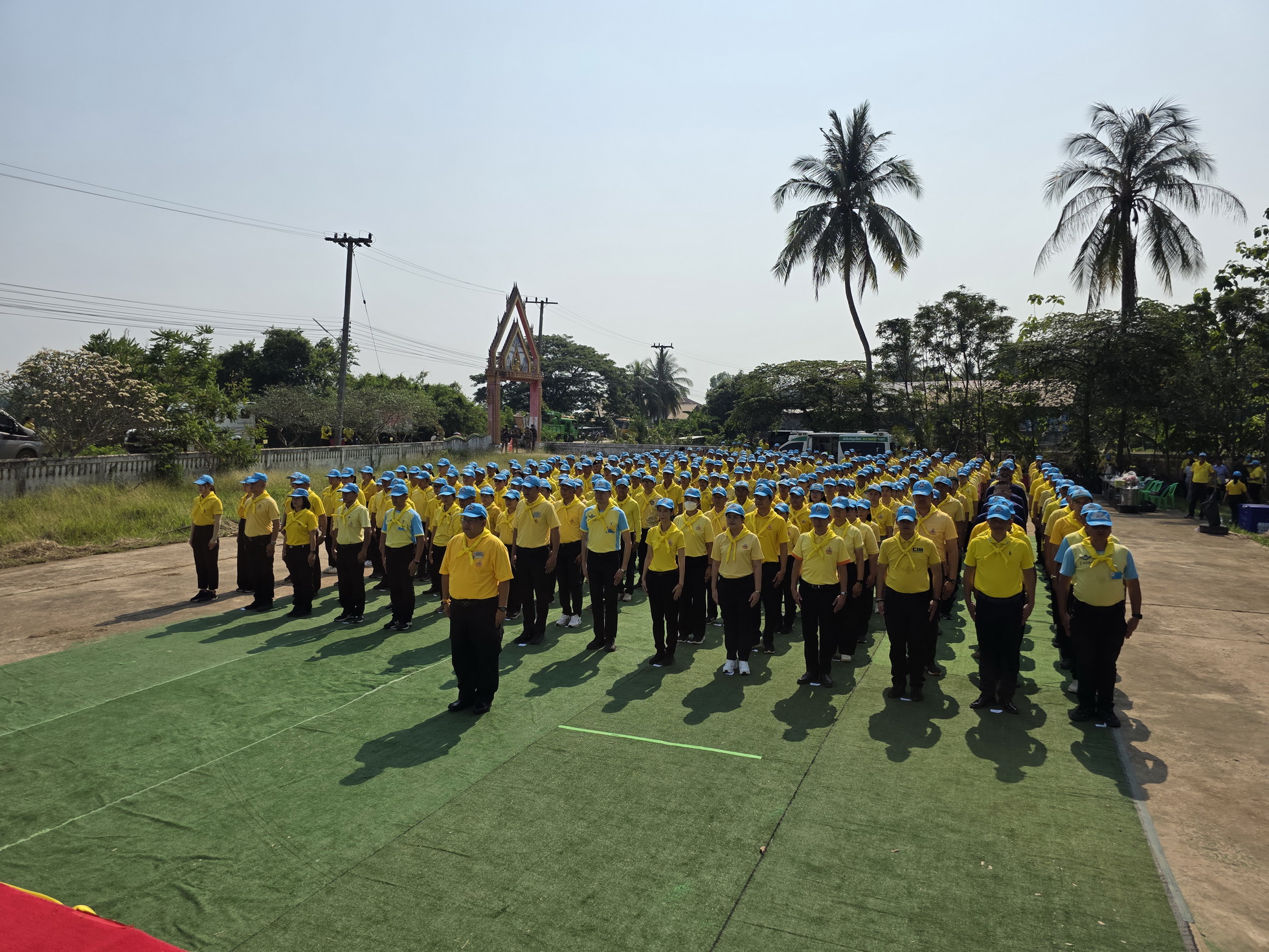 พช.หนองคาย ร่วมกิจกรรมจิตอาสาพัฒนา เนื่องในวันคล้ายวันสวรรคตสมเด็จพระนเรศวรมหาราช