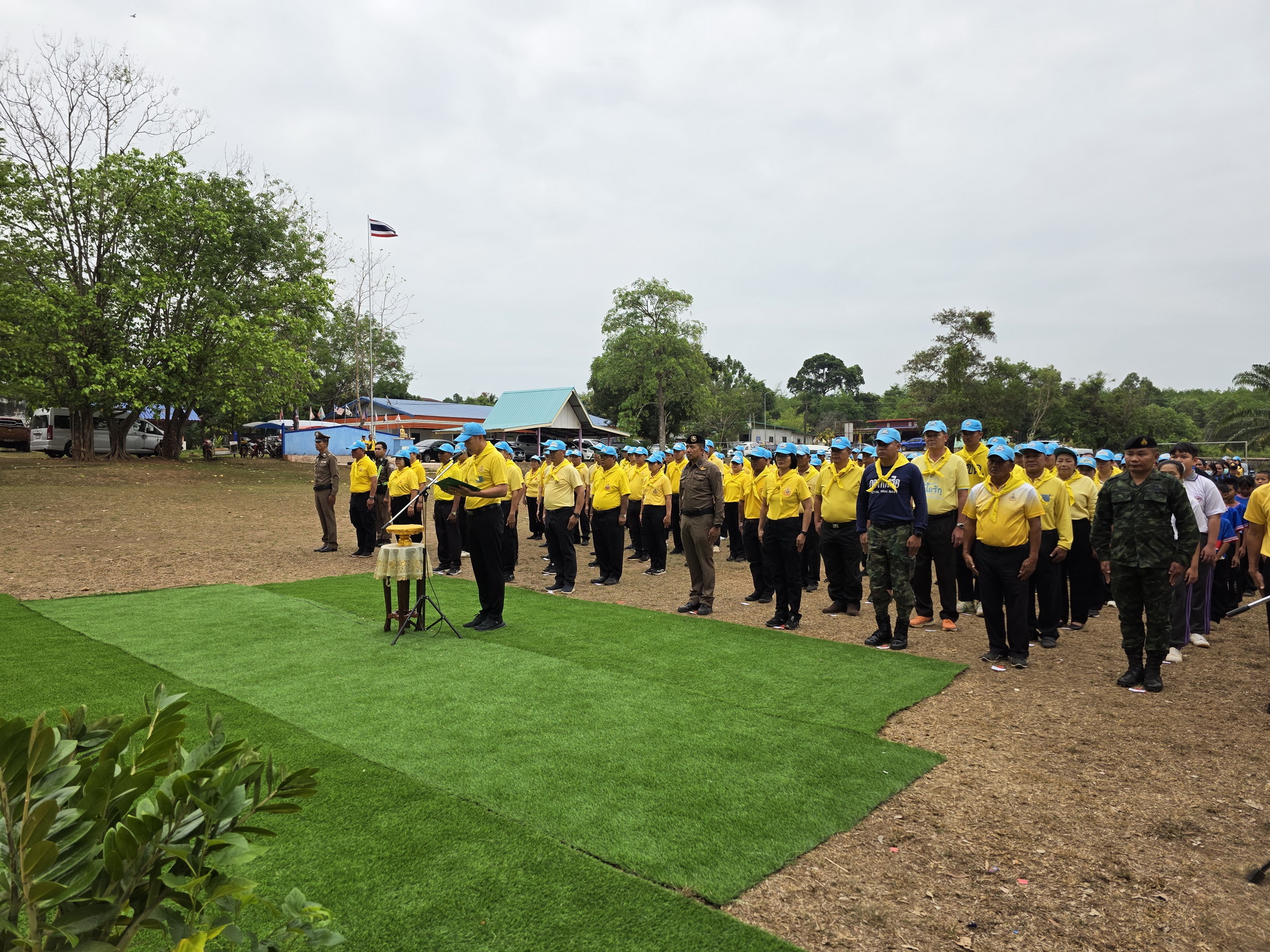 พช.หนองคาย ร่วมกิจกรรมจิตอาสาพัฒนา เพื่อถวายเป็นพระราชกุศล เนื่องในวันคล้ายวันพระราชสมภพ สมเด็จพระกนิษฐาธิราชเจ้า กรมสมเด็จพระเทพรัตนราชสุดาฯ สยามบรมราชกุมารี และวันอนุรักษ์มรดกไทย