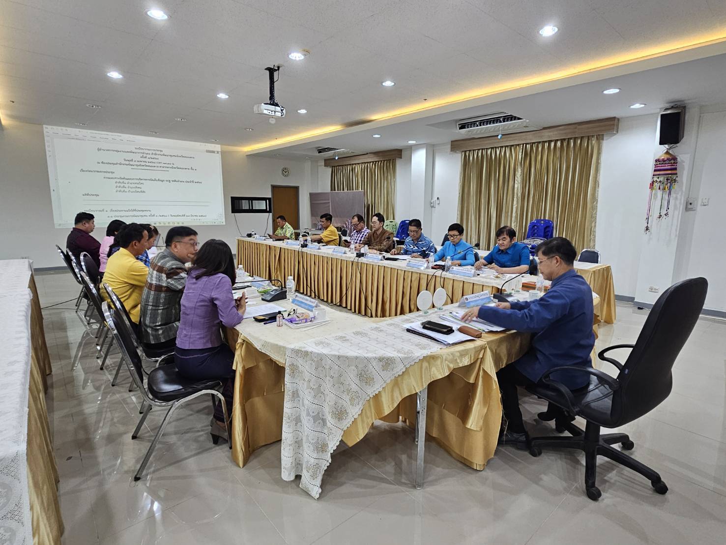 พช.หนองคาย ประชุมผู้อำนวยการกลุ่มงาน และพัฒนาการอำเภอ ครั้งที่ 4/2568