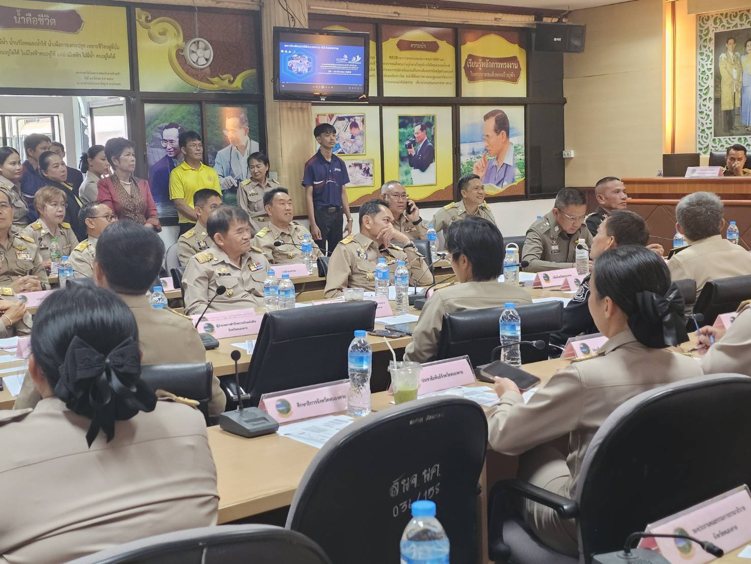 พช.หนองคาย ร่วมการประชุมคณะกรมการจังหวัดและหัวหน้าส่วนราชการประจำจังหวัด ครั้งที่ 4/2568