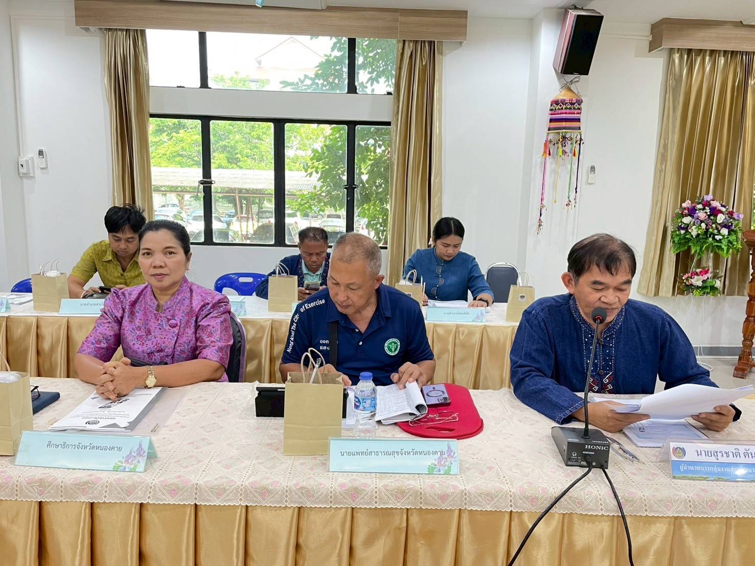 จังหวัดหนองคาย ประชุมคณะทำงานบริหารการจัดเก็บข้อมูลความจำเป็นพื้นฐาน (จปฐ.) ด้วยเครื่องมืออิเล็กทรอนิกส์ ระดับจังหวัด ปี 2568 เพื่อรับรองคุณภาพข้อมูล จปฐ. ปี 2568