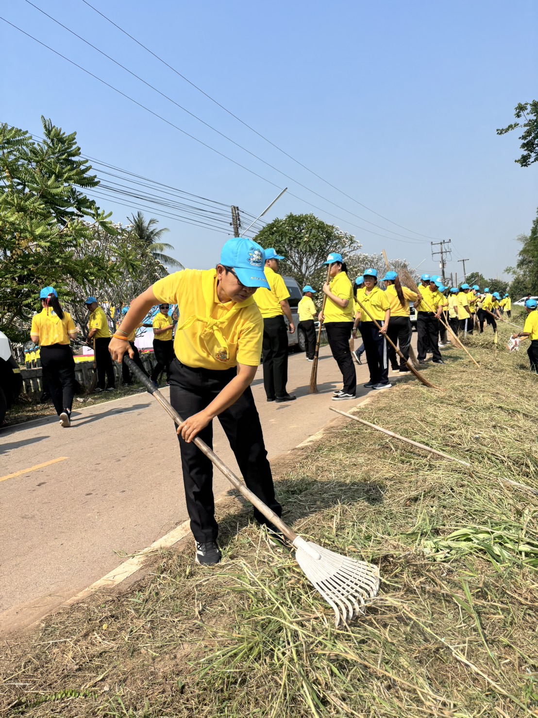 พช.หนองคาย ร่วมกิจกรรมจิตอาสาพัฒนา เนื่องในวันคล้ายวันสวรรคตสมเด็จพระนเรศวรมหาราช