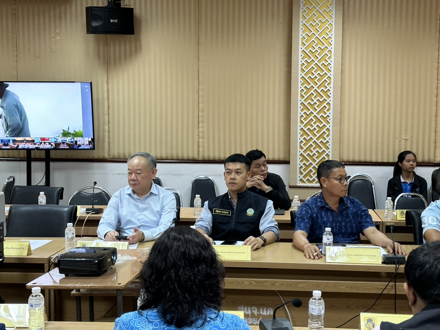 พช.หนองคาย ร่วมการประชุมกองบัญชาการป้องกันและบรรเทาสาธารณภัยแห่งชาติ (บกปภ.ช.) เพื่อติดตามสถานการณ์และเตรียมการแก้ไขปัญหาภัยแล้ง ปี 2568