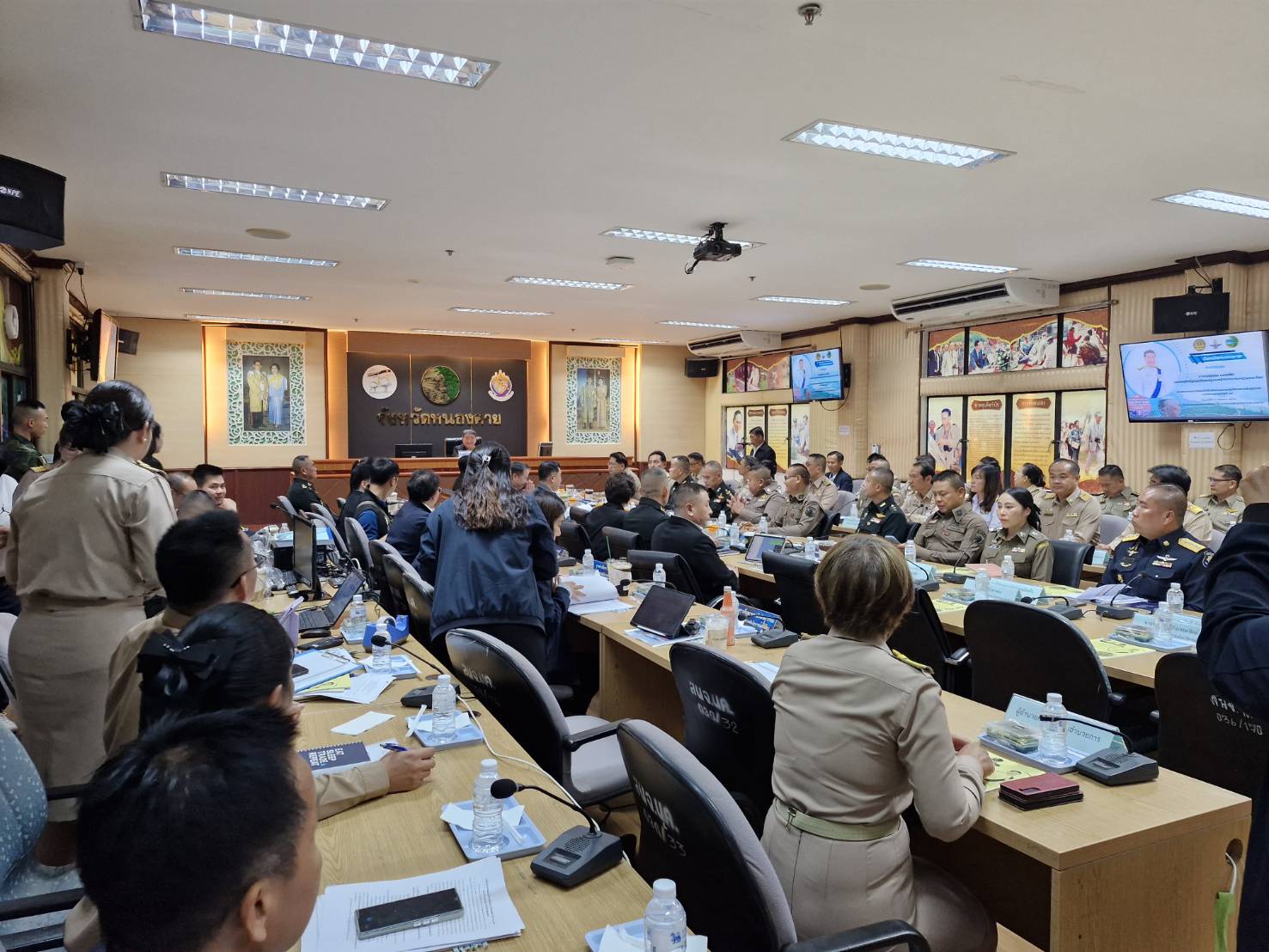 พช.หนองคาย ร่วมประชุมตรวจราชการและกำกับติดตามการปฏิบัติราชการในภูมิภาค เขตตรวจราชการที่ 10 ของรองนายกรัฐมนตรี (นายภูมิธรรม เวชยชัย)