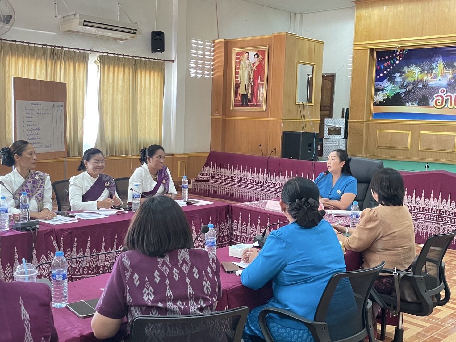 กองทุนฯ สตรี หนองคาย ร่วมเป็นวิทยากรบรรยายให้ความรู้เกี่ยวกับการดำเนินงานกองทุนพัฒนาบทบาทสตรี