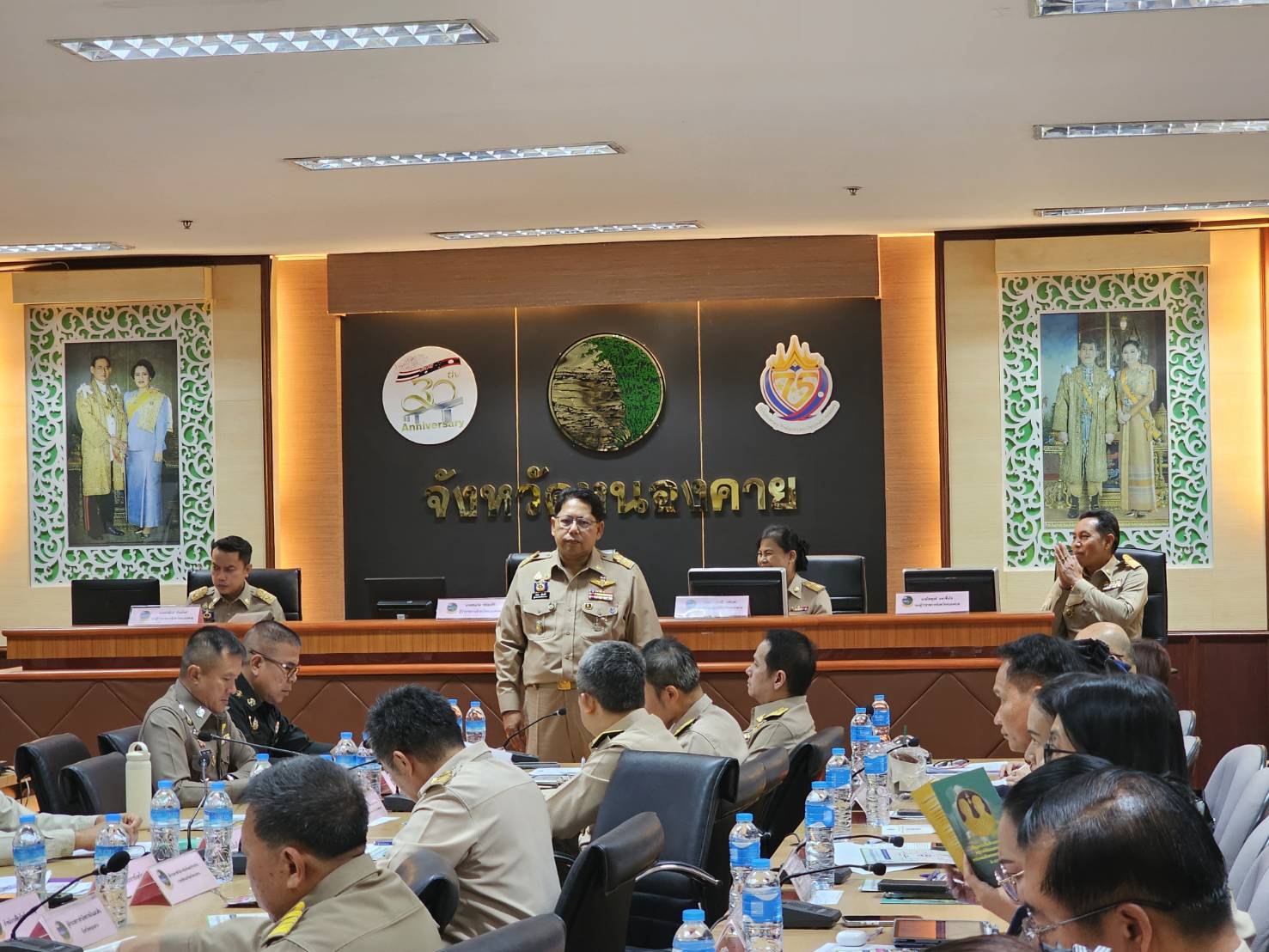 พช.หนองคาย ร่วมการประชุมคณะกรมการจังหวัดและหัวหน้าส่วนราชการประจำจังหวัด ครั้งที่ 5/2568