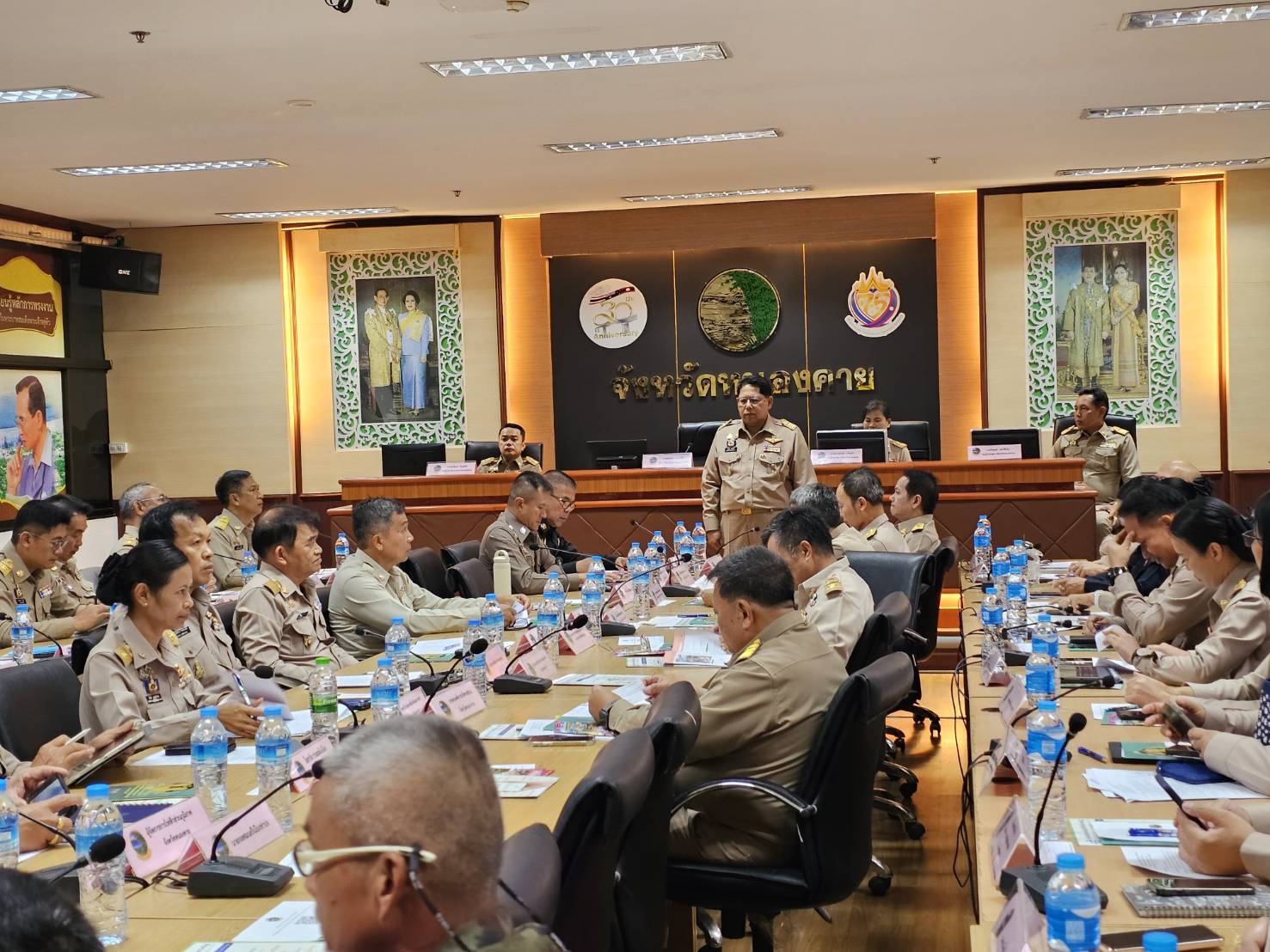 พช.หนองคาย ร่วมการประชุมคณะกรมการจังหวัดและหัวหน้าส่วนราชการประจำจังหวัด ครั้งที่ 5/2568