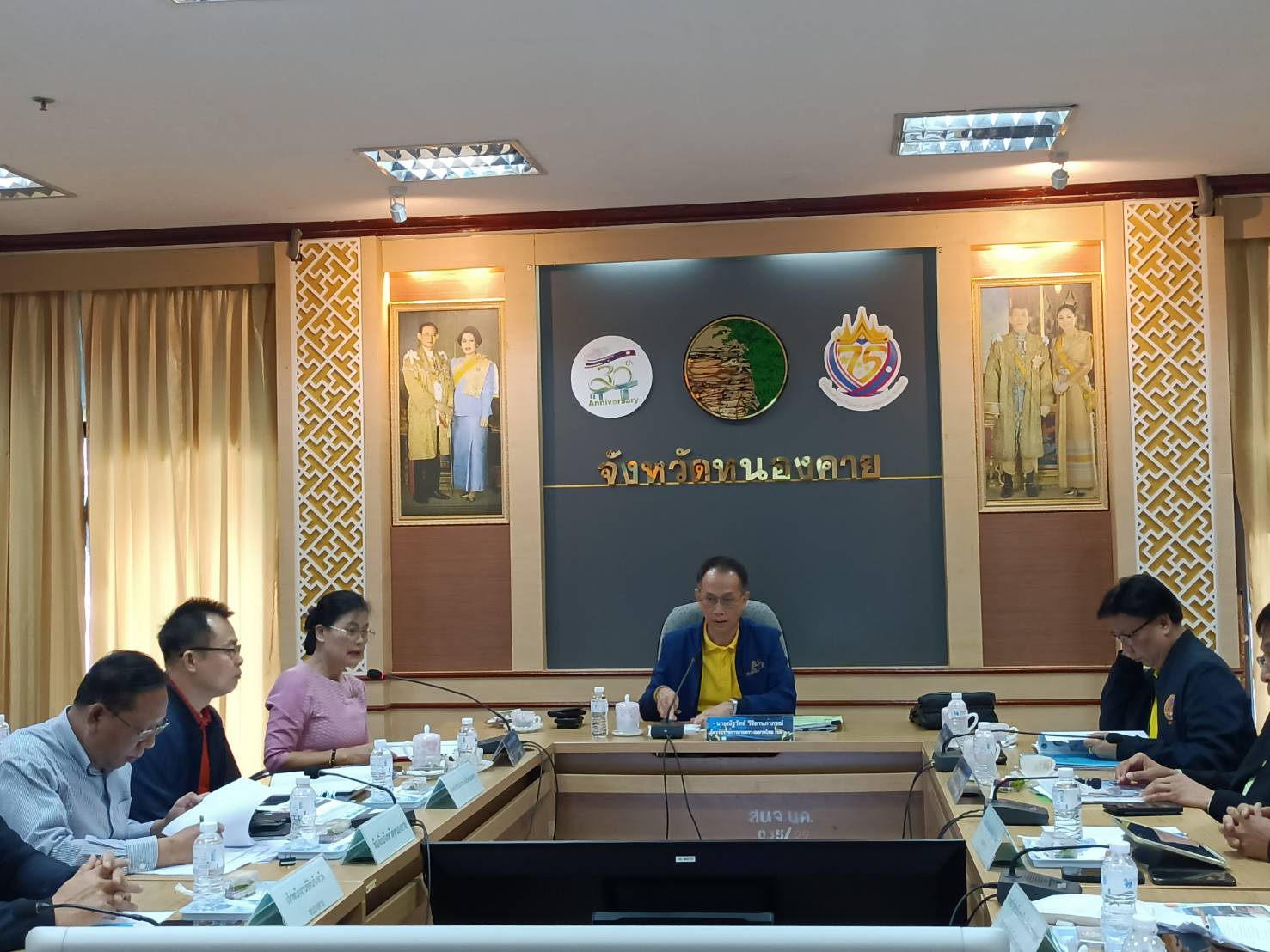 พช.หนองคาย ร่วมการประชุมตรวจราชการของผู้ตรวจราชการกระทรวงมหาดไทย เขตตรวจราชการที่ 10 (นายณัฐวัสส์ วิริยานภาภรณ์)