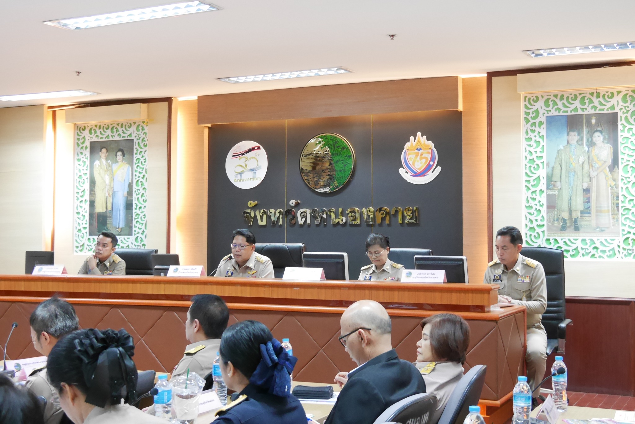 พช.หนองคาย ร่วมการประชุมคณะกรมการจังหวัดและหัวหน้าส่วนราชการประจำจังหวัด ครั้งที่ 5/2568