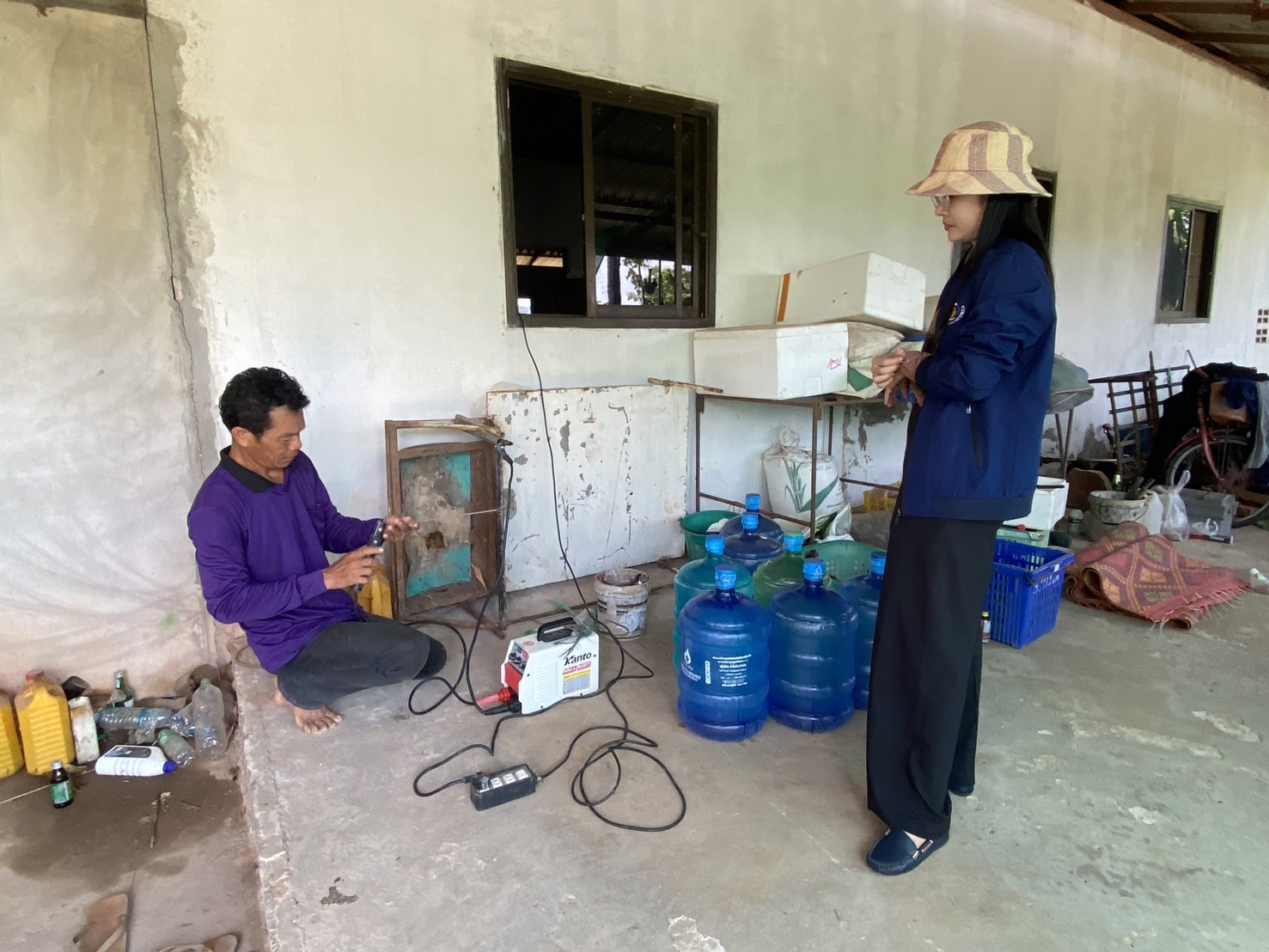 พช.หนองคาย ติดตามการประกอบอาชีพ ของครัวเรือนเป้าหมาย ในการแก้ไขปัญหาความยากจนเชิงบูรณาการ ระหว่าง กรมการพัฒนาชุมชน กระทรวงมหาดไทย กับ มูลนิธิป่อเต็กตึ๊ง และติดตามสนับสนุนการจัดเก็บข้อมูล จปฐ. กชช.2ค ปี 2568