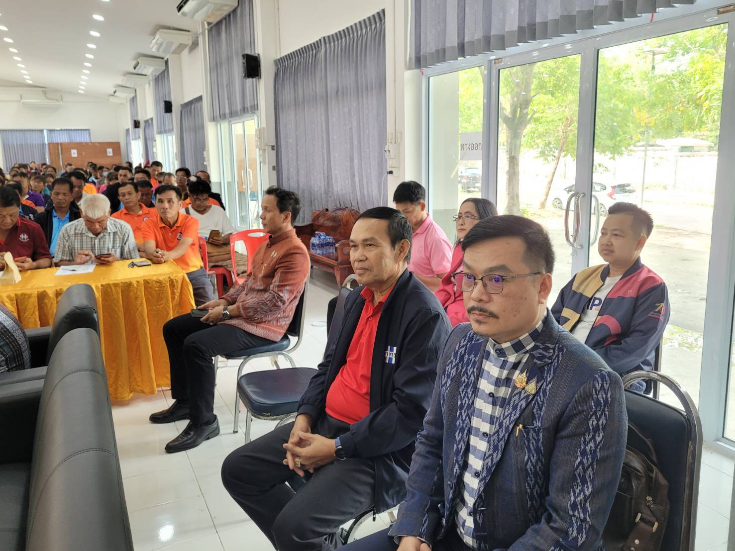 พช.หนองคาย ร่วมการประชุมชี้แจง กองทุนหมู่บ้านและชุมชนเมือง ภายใต้การเสริมสร้างศักยภาพให้เกิดการบริหารกองทุน SML ให้เข้มแข็งอย่างยั่งยืน