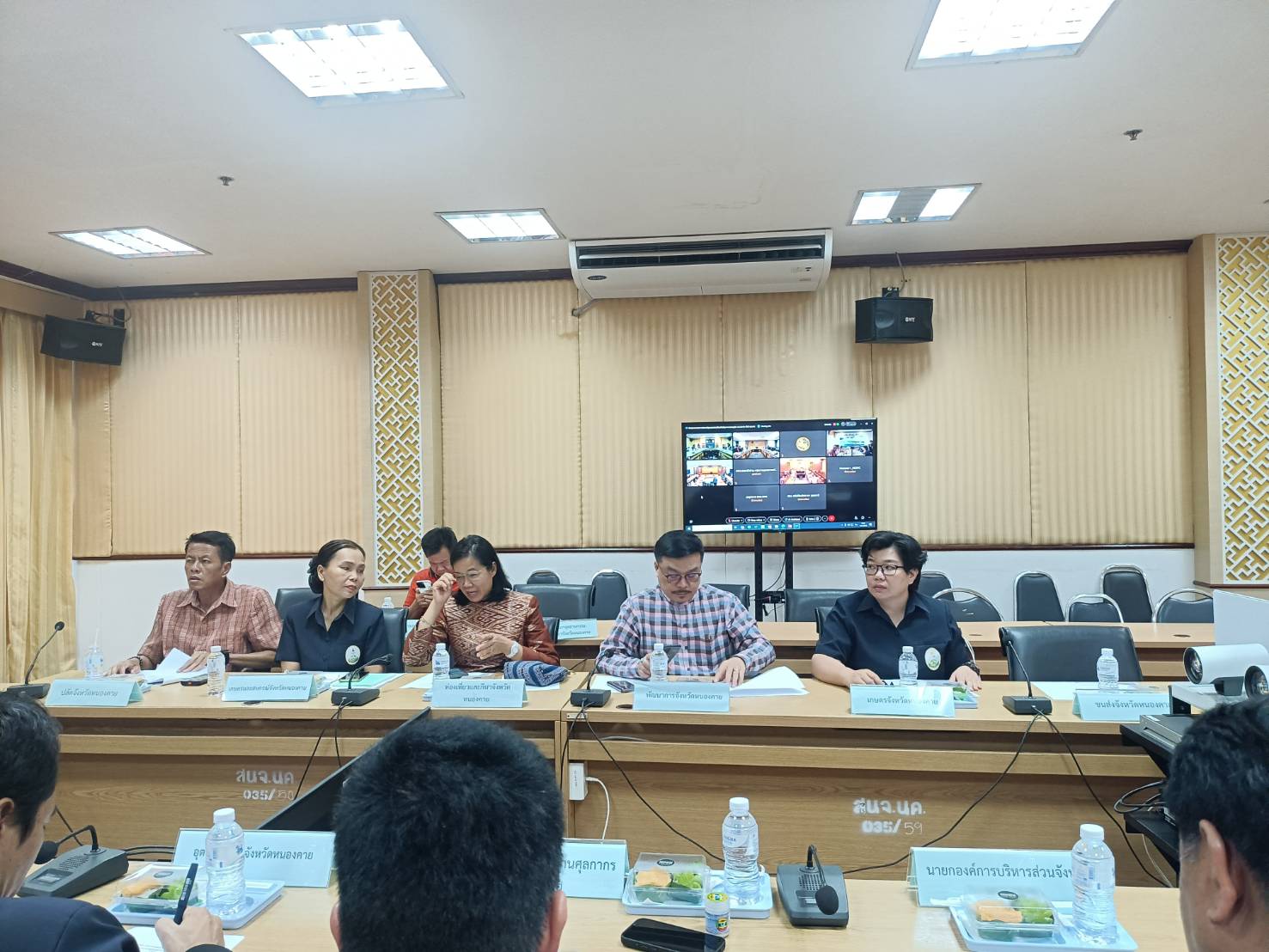 พช.หนองคาย ร่วมการประชุมคณะกรรมการร่วมภาครัฐและเอกชนเพื่อแก้ไขปัญหาทางเศรษฐกิจ กลุ่มจังหวัดภาคตะวันออกเฉียงเหนือตอนบน 1 (กรอ.กลุ่มจังหวัดฯ) ครั้งที่ 4/2568