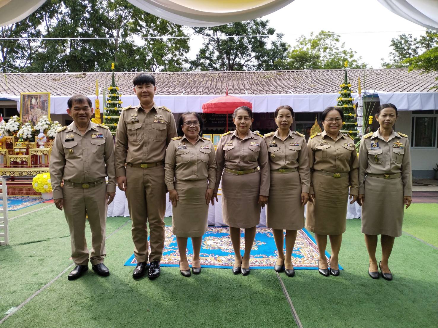 พช.หนองคาย ร่วมพิธีสักการะสิ่งศักดิ์สิทธิ์ในภารกิจพิธีการศพที่ได้รับพระราชทาน ประจำปีงบประมาณ พ.ศ. 2568