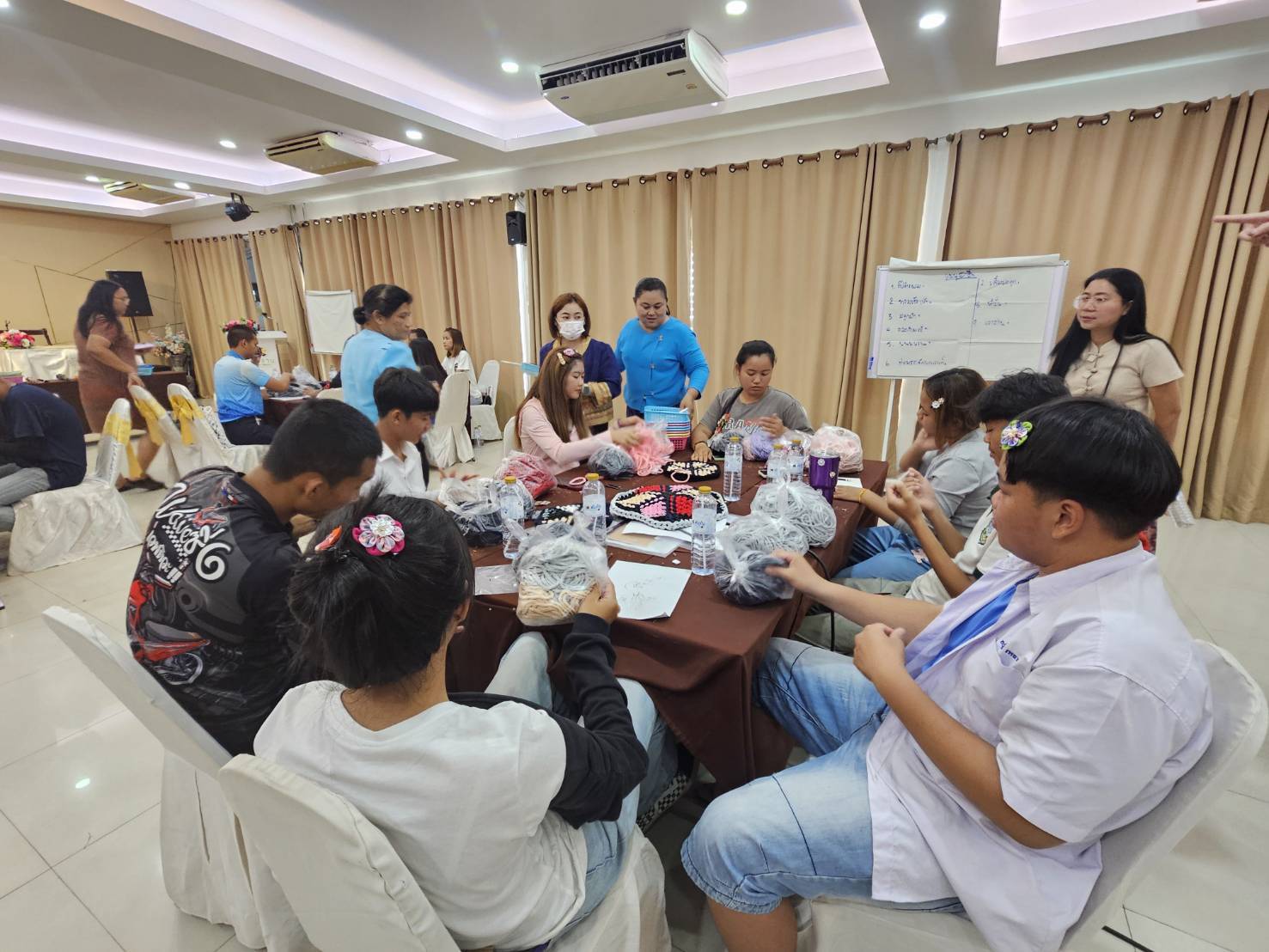 พช.หนองคาย เดินหน้าเสริมพลังเยาวชนกลุ่มเสี่ยง สร้างสัมมาชีพ ห่างไกลยาเสพติด วันที่ 3 (วันสุดท้าย)