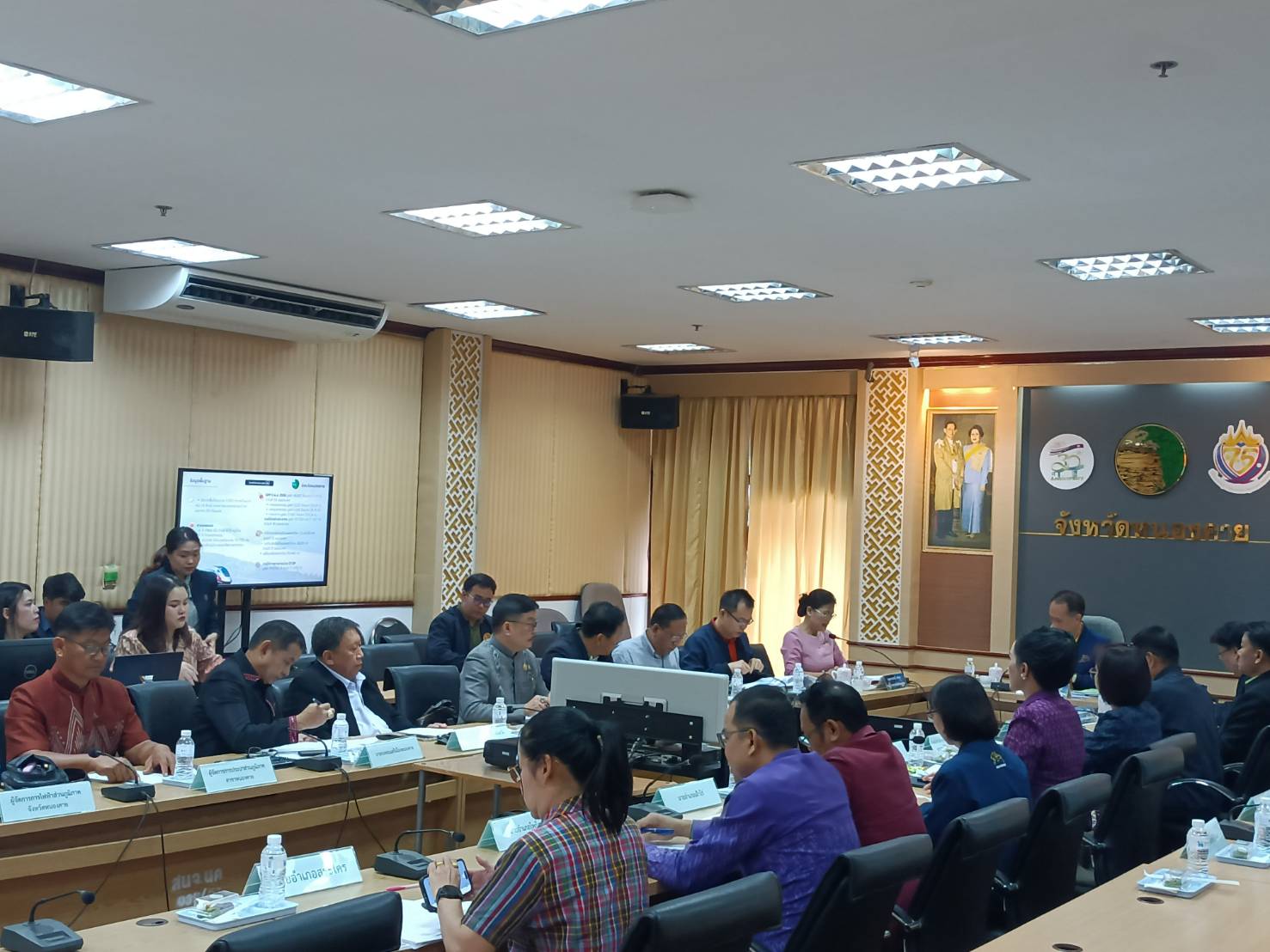 พช.หนองคาย ร่วมการประชุมตรวจราชการของผู้ตรวจราชการกระทรวงมหาดไทย เขตตรวจราชการที่ 10 (นายณัฐวัสส์ วิริยานภาภรณ์)