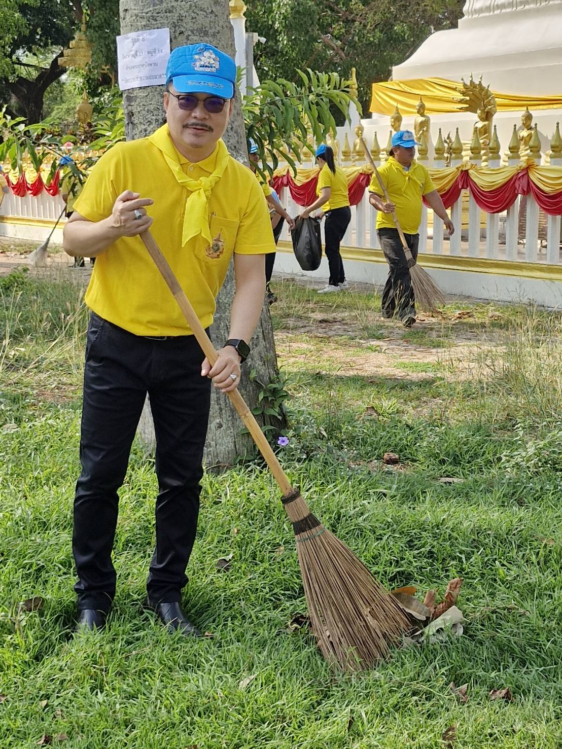 พช.หนองคาย ร่วมกิจกรรมจิตอาสาพัฒนา เนื่องในวันฉัตรมงคล “กิจกรรมจิตอาสาพัฒนาสิ่งแวดล้อมและบำเพ็ญสาธารณประโยชน์”