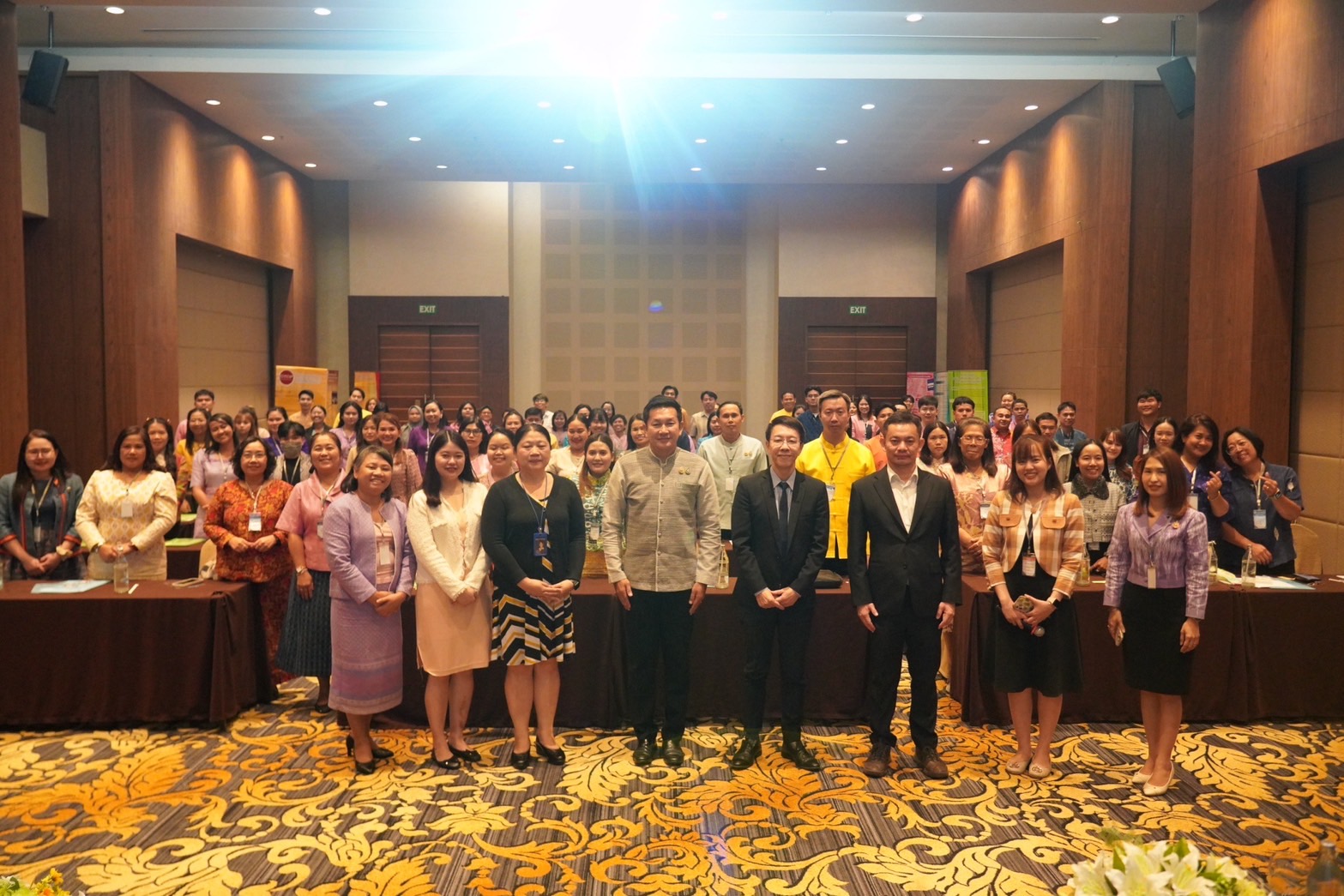 พช.หนองคาย เข้าร่วมโครงการส่งเสริมความสัมพันธ์ระหว่างประเทศผ่านการพัฒนาชุมชน