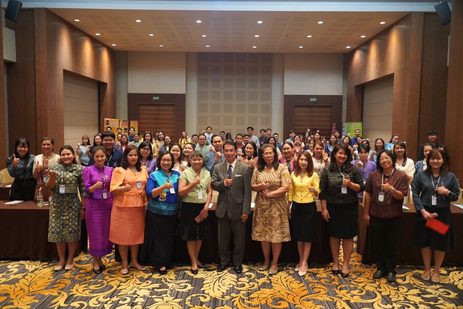 พช.หนองคาย เข้าร่วมโครงการส่งเสริมความสัมพันธ์ระหว่างประเทศผ่านการพัฒนาชุมชน