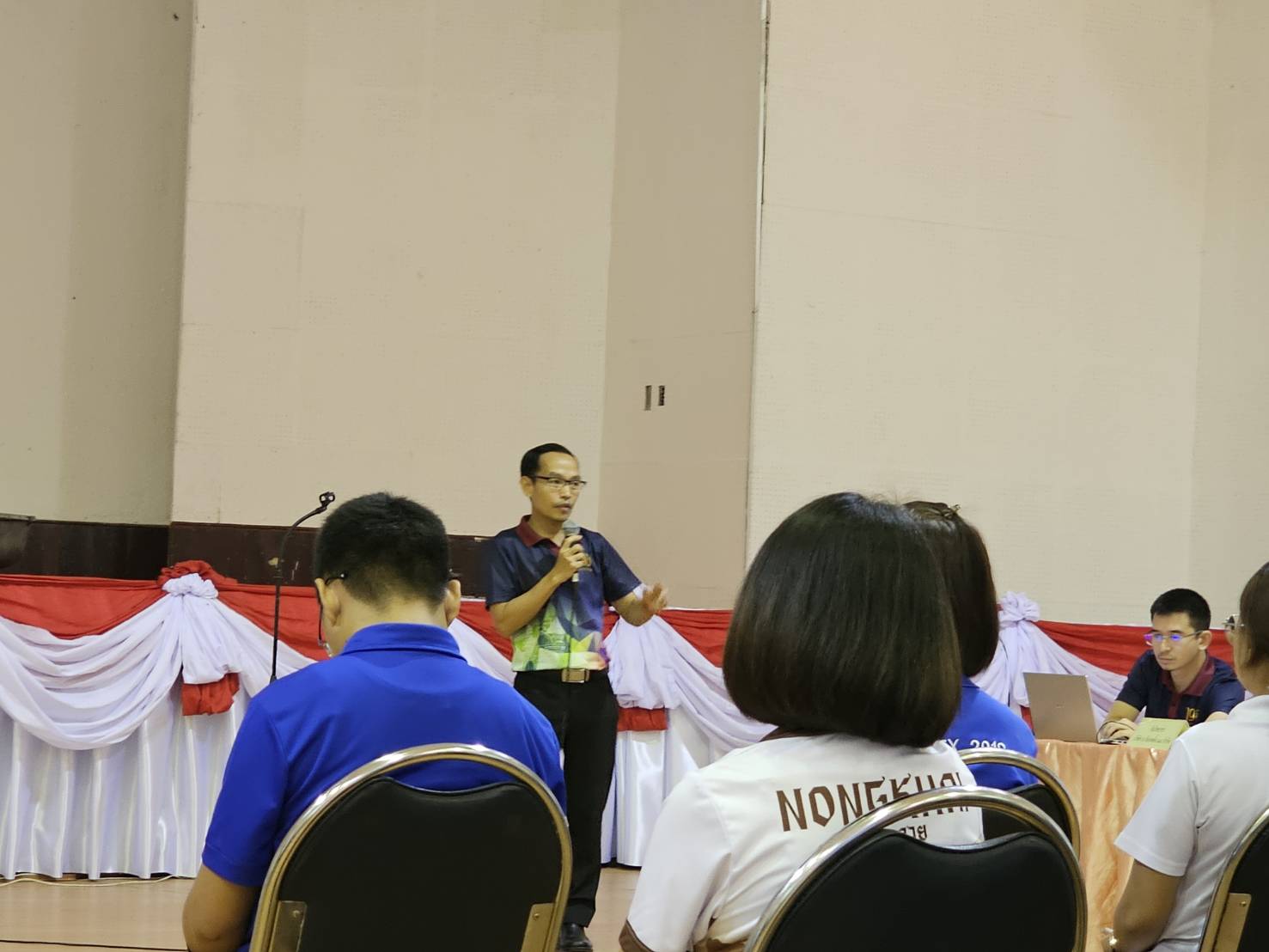 พช.หนองคาย ร่วมการฝึกซ้อมดับเพลิงและอพยพหนีไฟศาลากลางจังหวัดหนองคาย