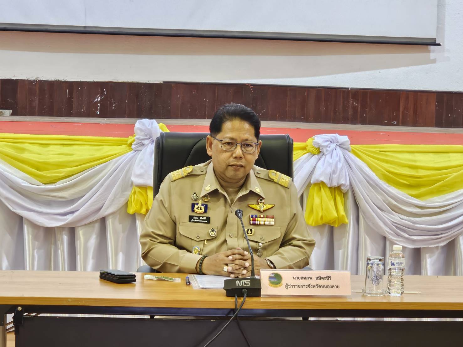 พช.หนองคาย ร่วมการประชุมคณะกรมการจังหวัดและหัวหน้าส่วนราชการประจำจังหวัด ครั้งที่ 6/2568