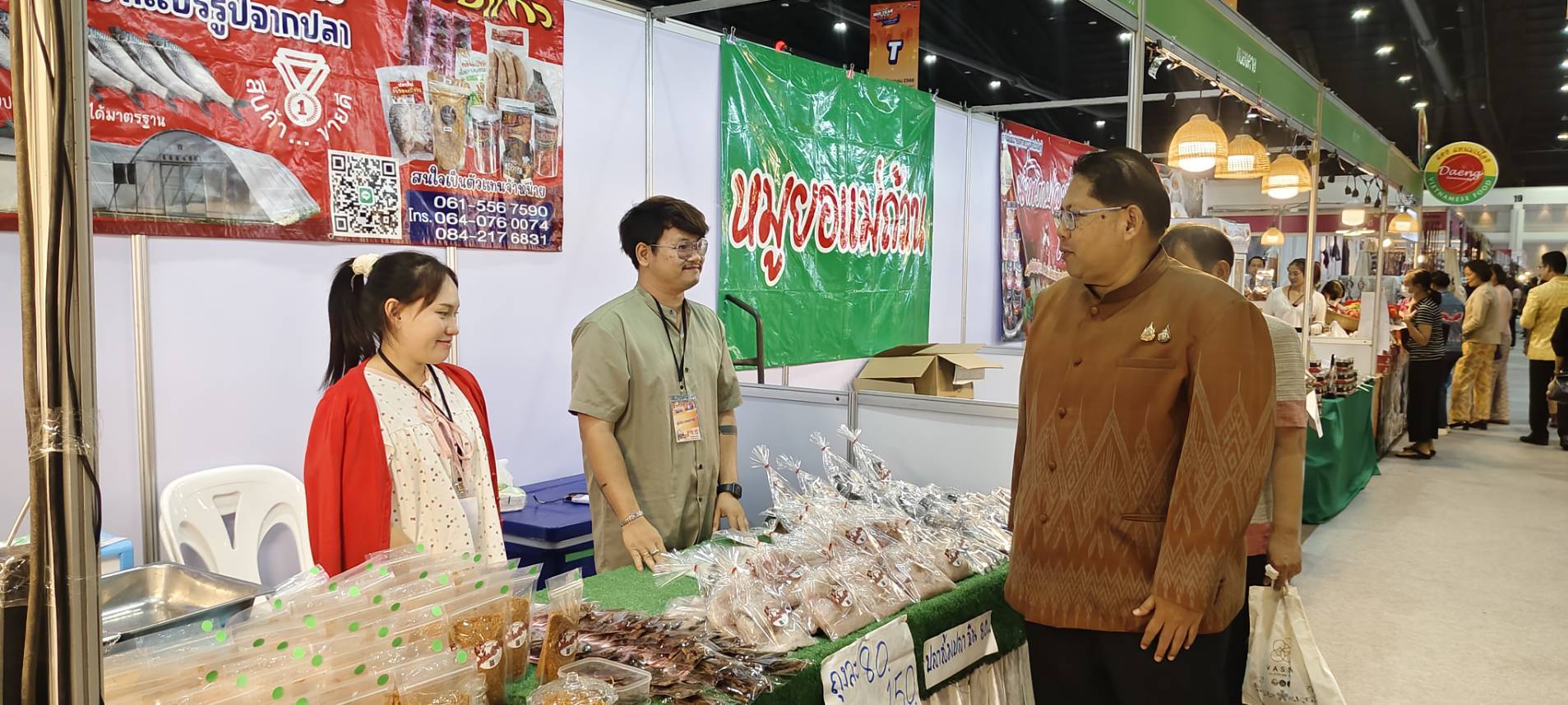 พช.หนองคาย เข้าร่วมพิธีเปิดงาน “OTOP Midyear 2025 OTOP ทันโลก ทันสมัย เศรษฐกิจไทยยั่งยืน” ตั้งแต่ 7- 15 มิถุนายน 2568 นี้ ณ ศูนย์แสดงสินค้าและการประชุมอิมแพ็ค เมืองทองธานี